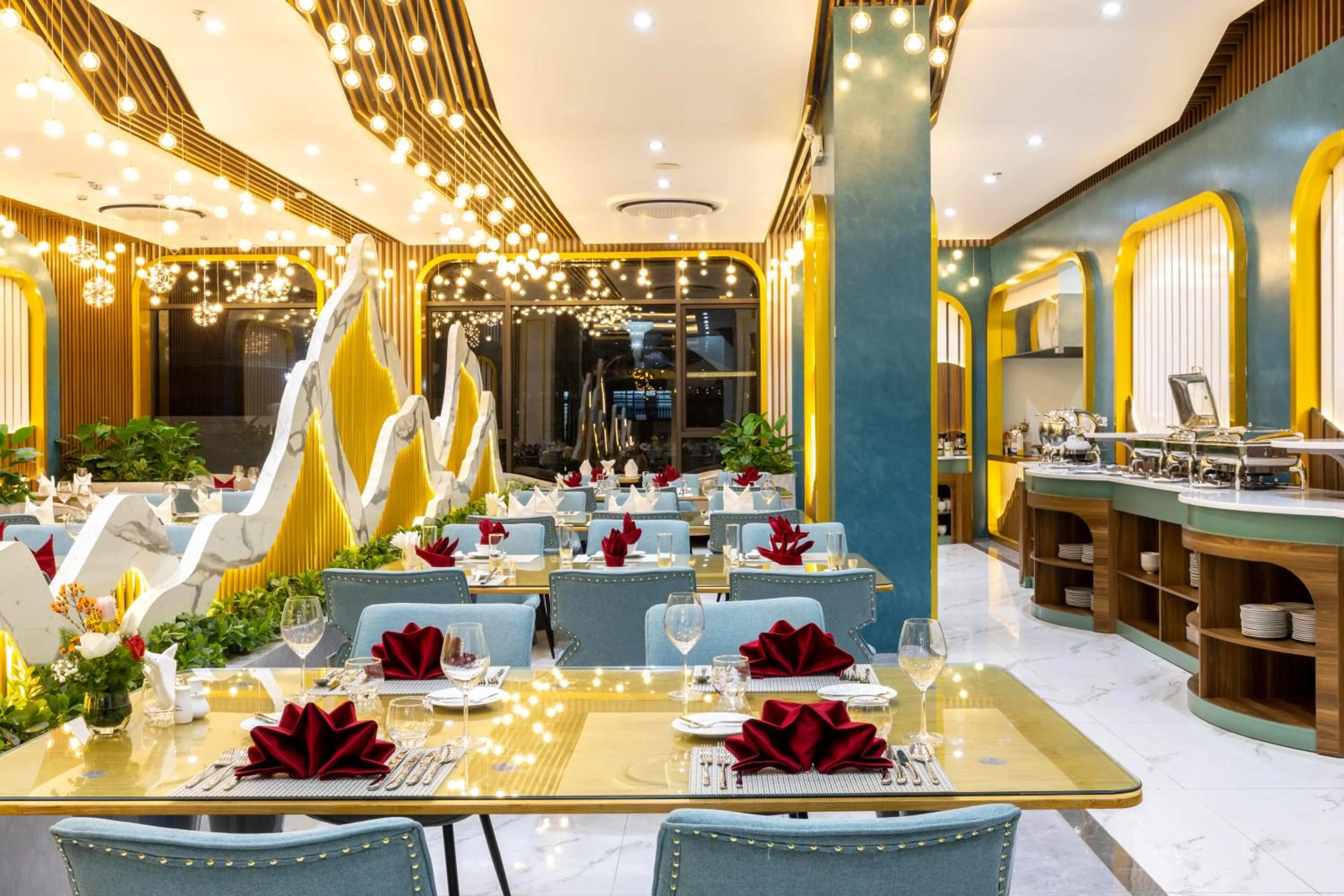 Restaurant/places to eat in Glenda Tower Moc Chau Hotel