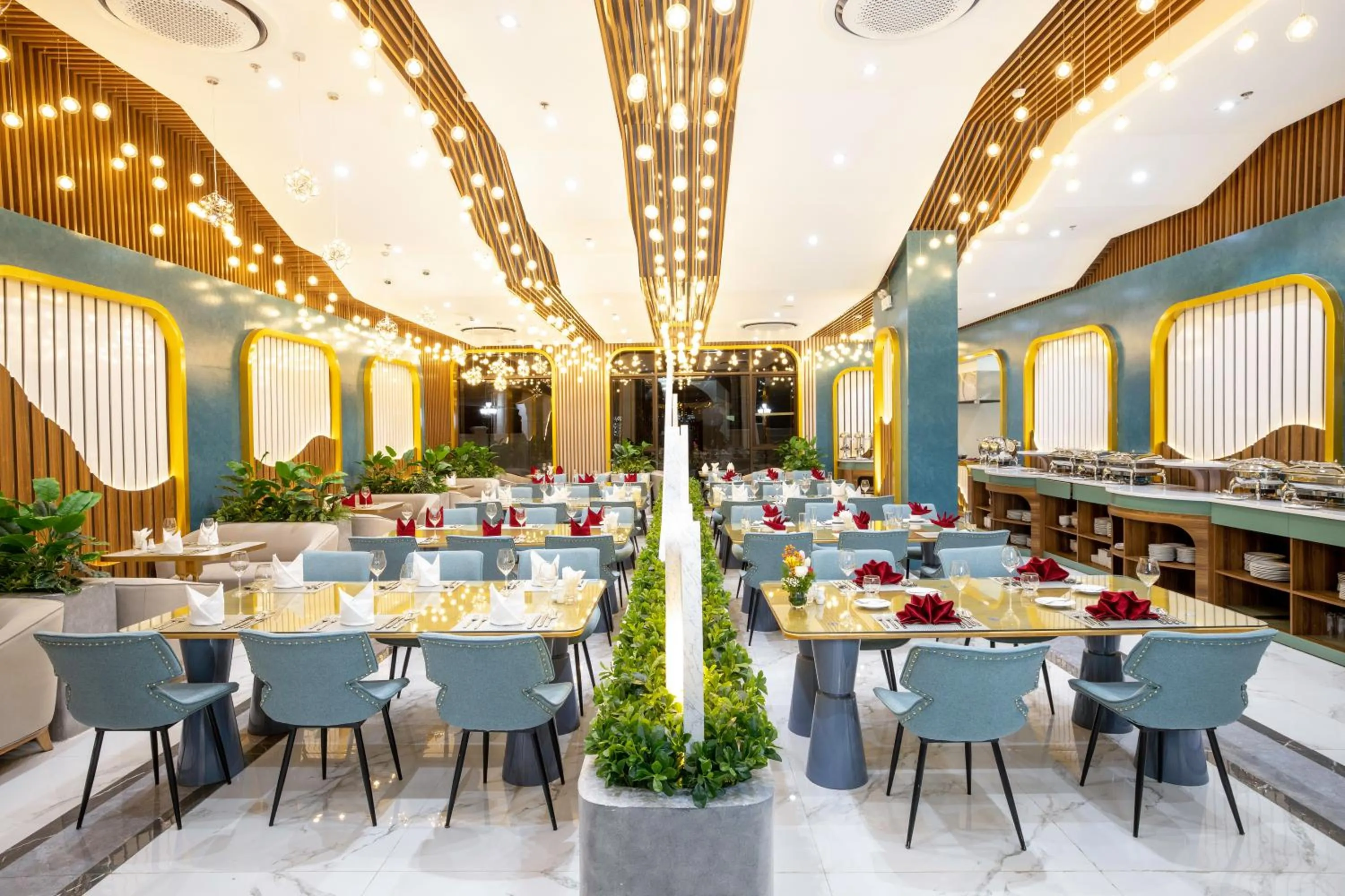 Restaurant/places to eat in Glenda Tower Moc Chau Hotel