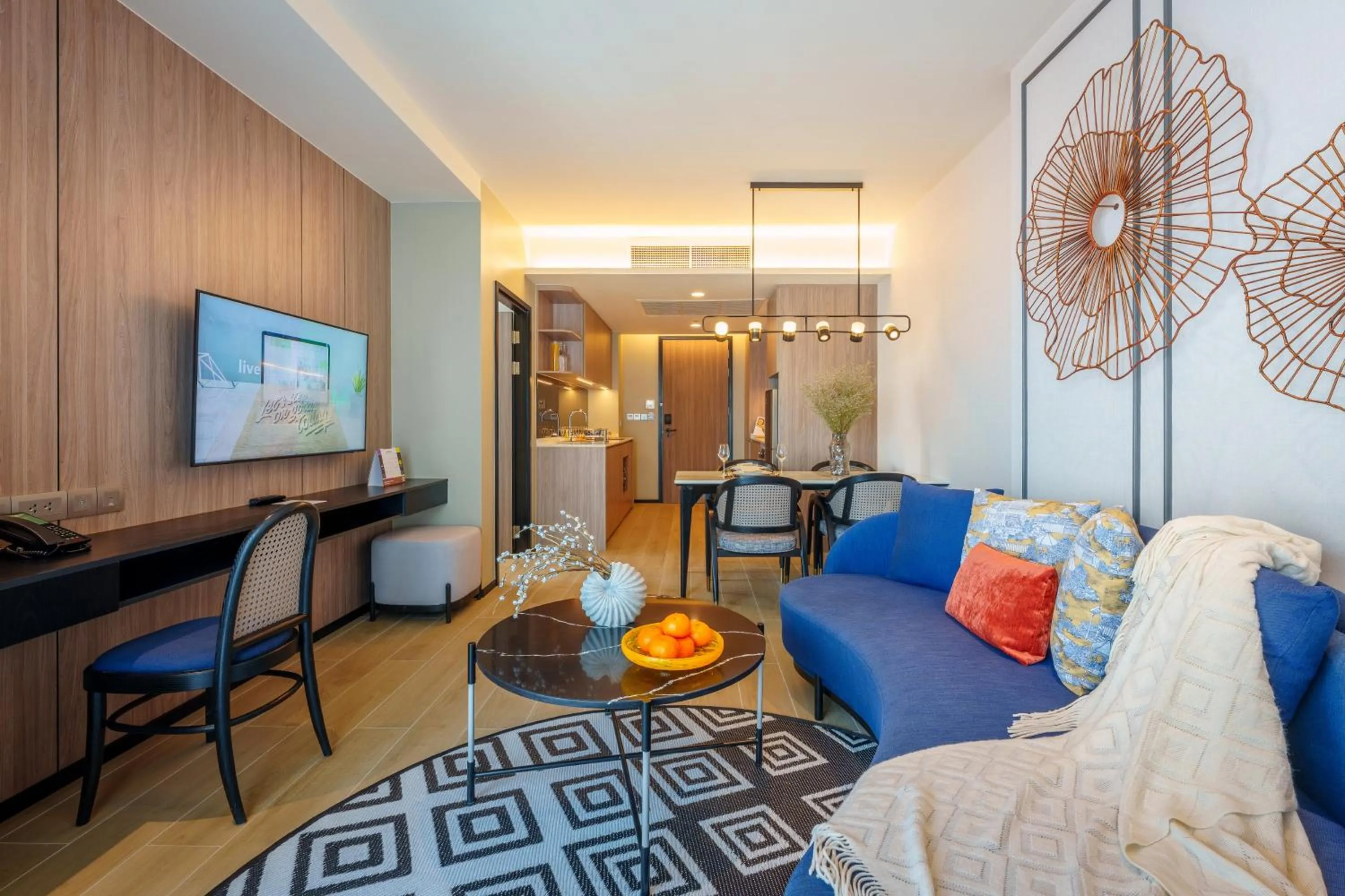 Living room in Somerset Pattaya