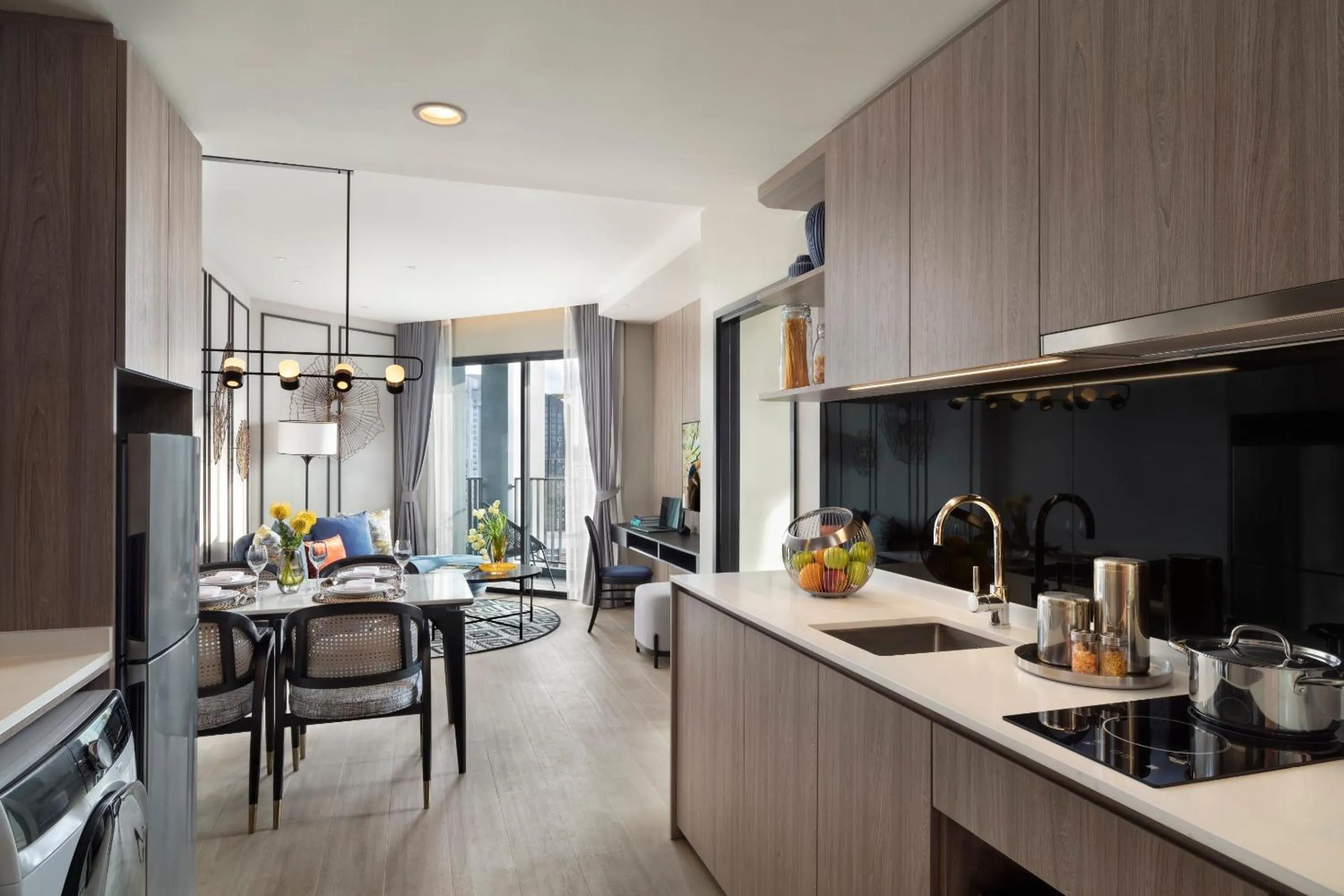 Kitchen or kitchenette in Somerset Pattaya