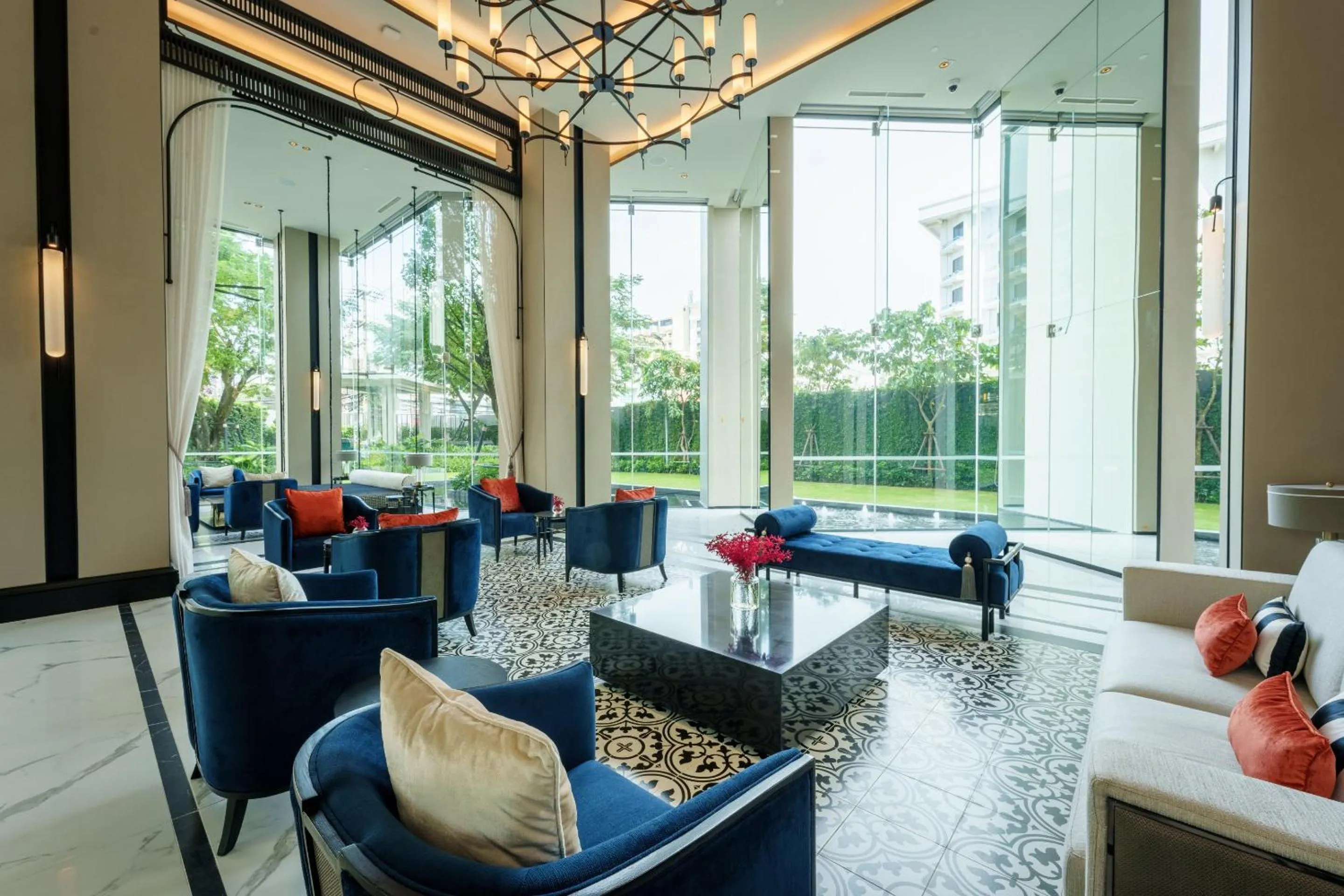 Lobby or reception in Somerset Pattaya