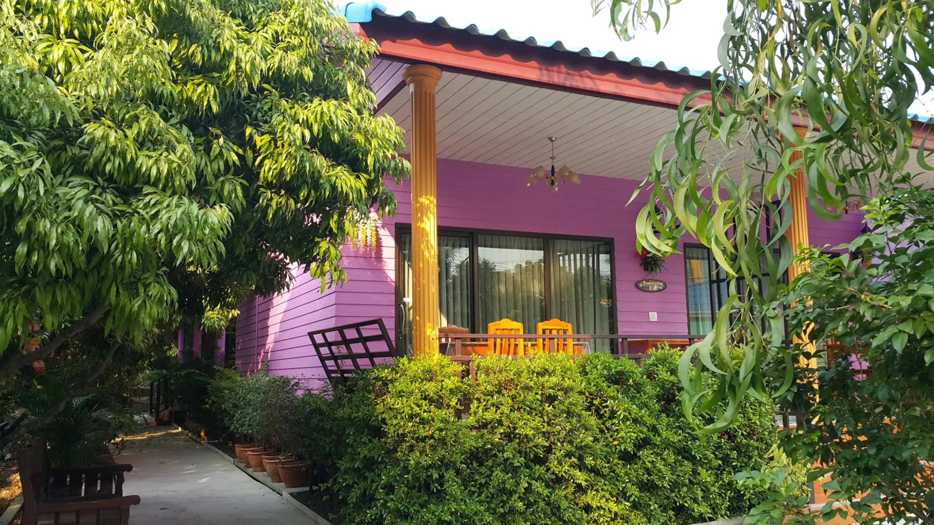 Balcony/Terrace in Warakorn Baansuan Amphawa