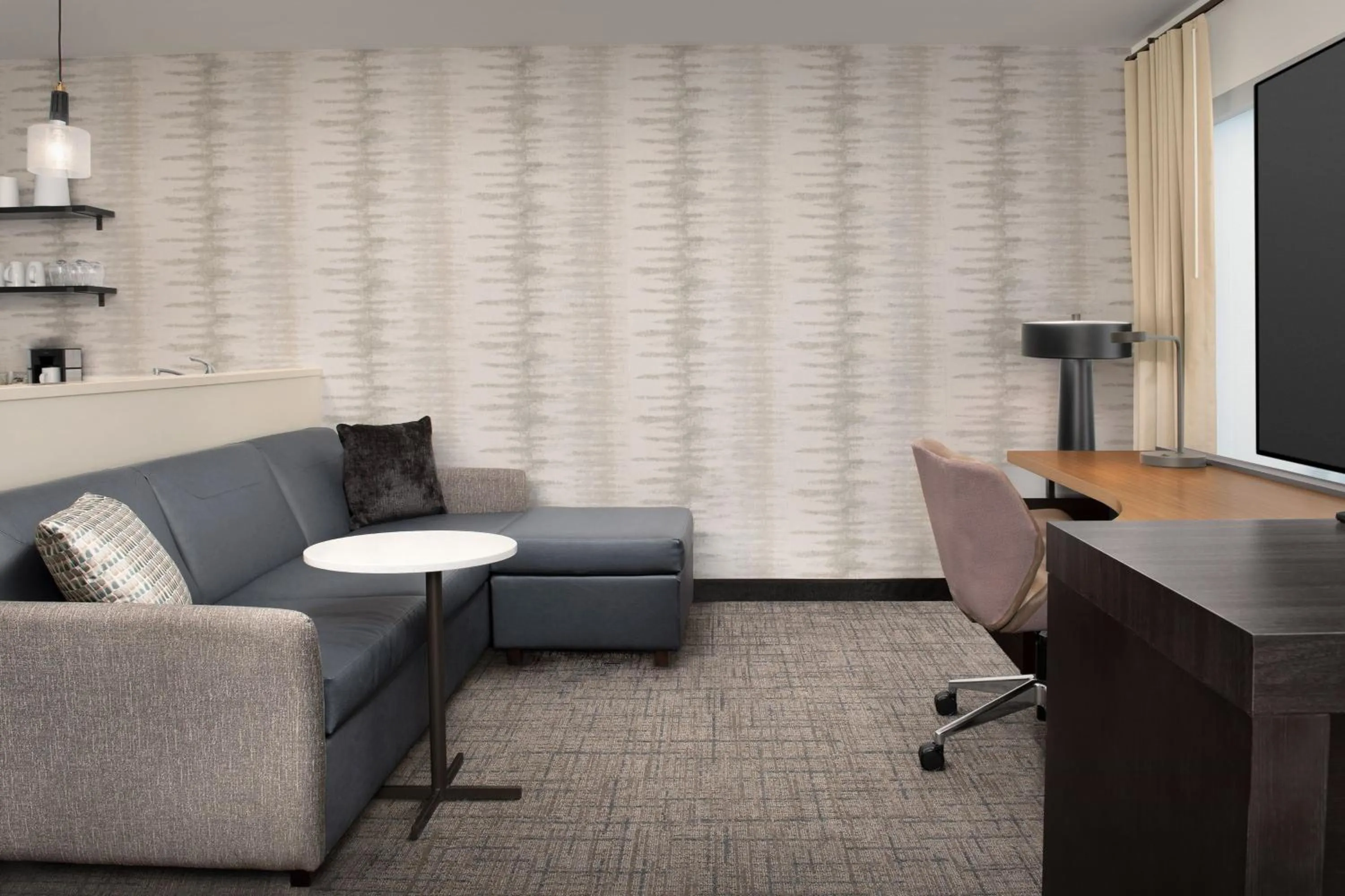 Living room in Residence Inn by Marriott Fresno Clovis