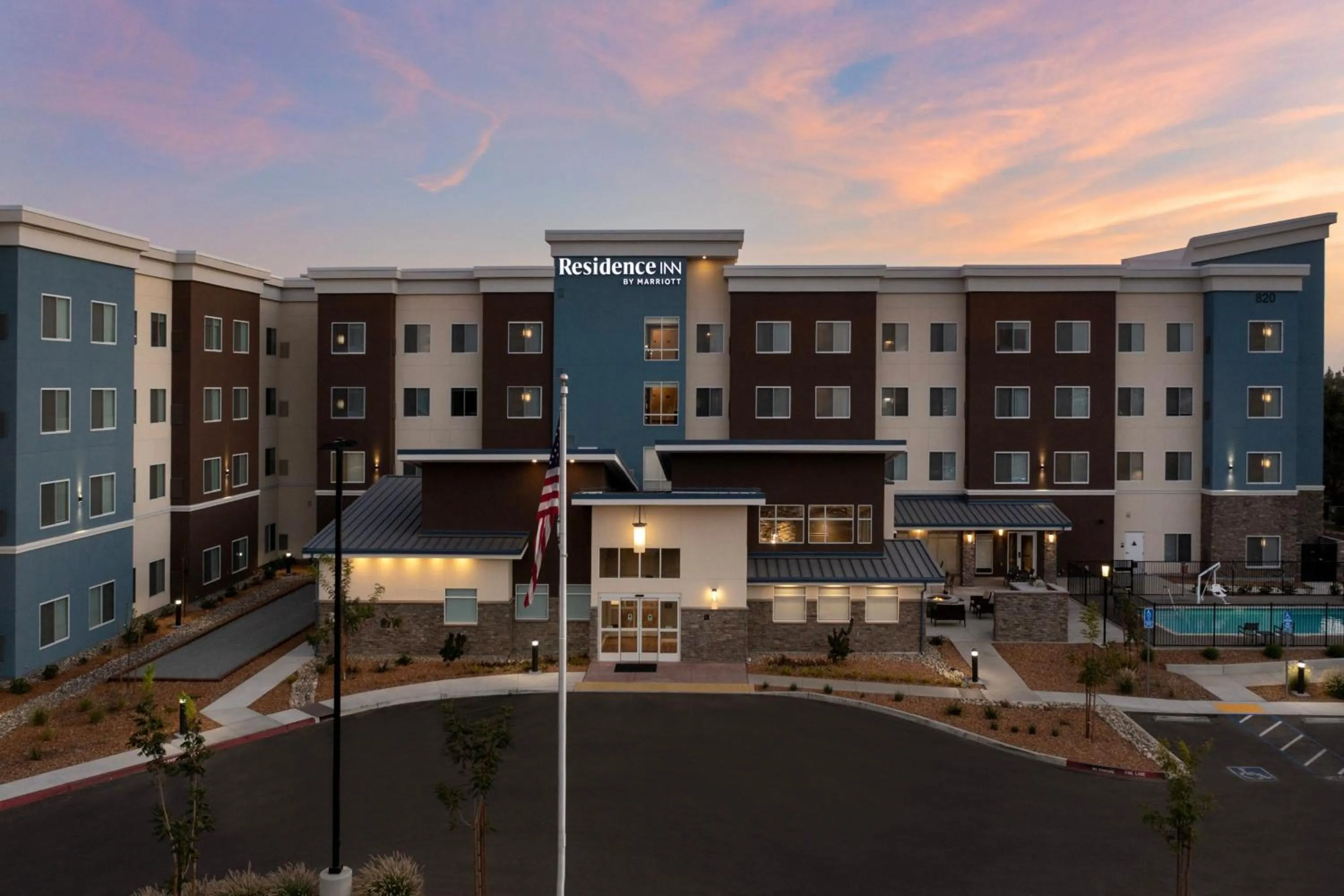 Property building in Residence Inn by Marriott Fresno Clovis