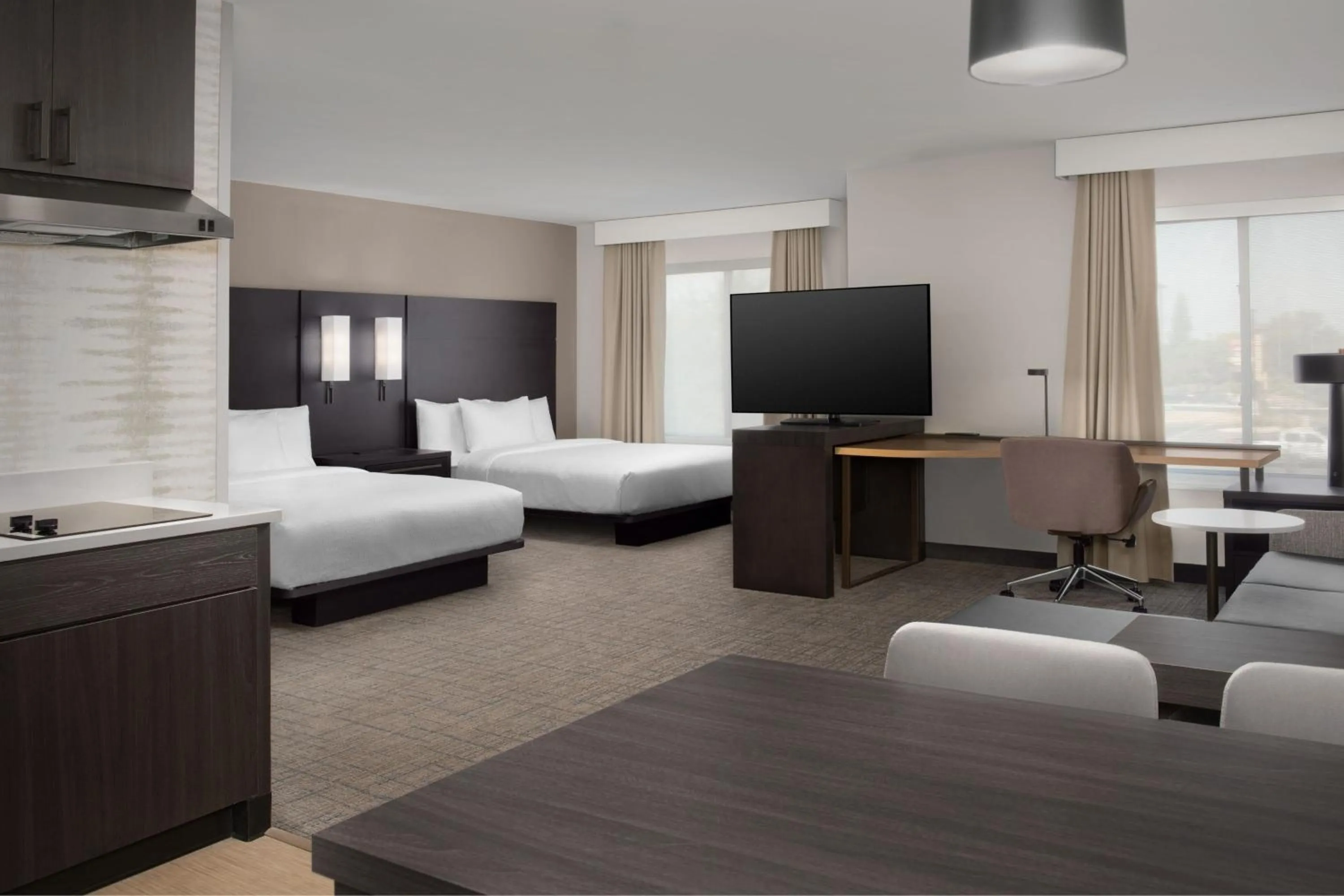 Photo of the whole room, Bed in Residence Inn by Marriott Fresno Clovis