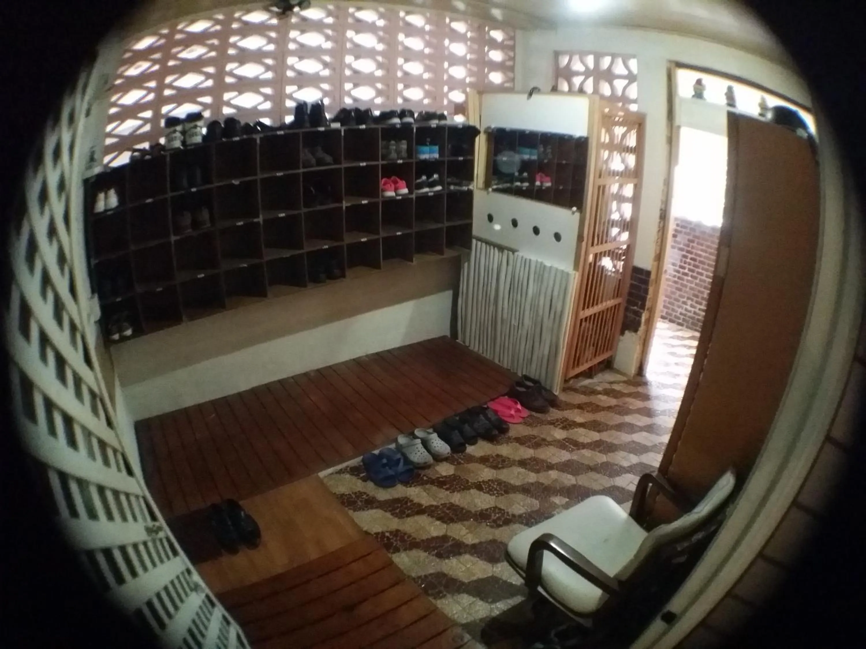 Lobby or reception in Guesthouse Base Okinawa