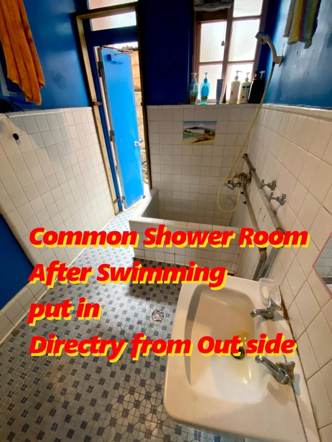 Bathroom in Guesthouse Base Okinawa