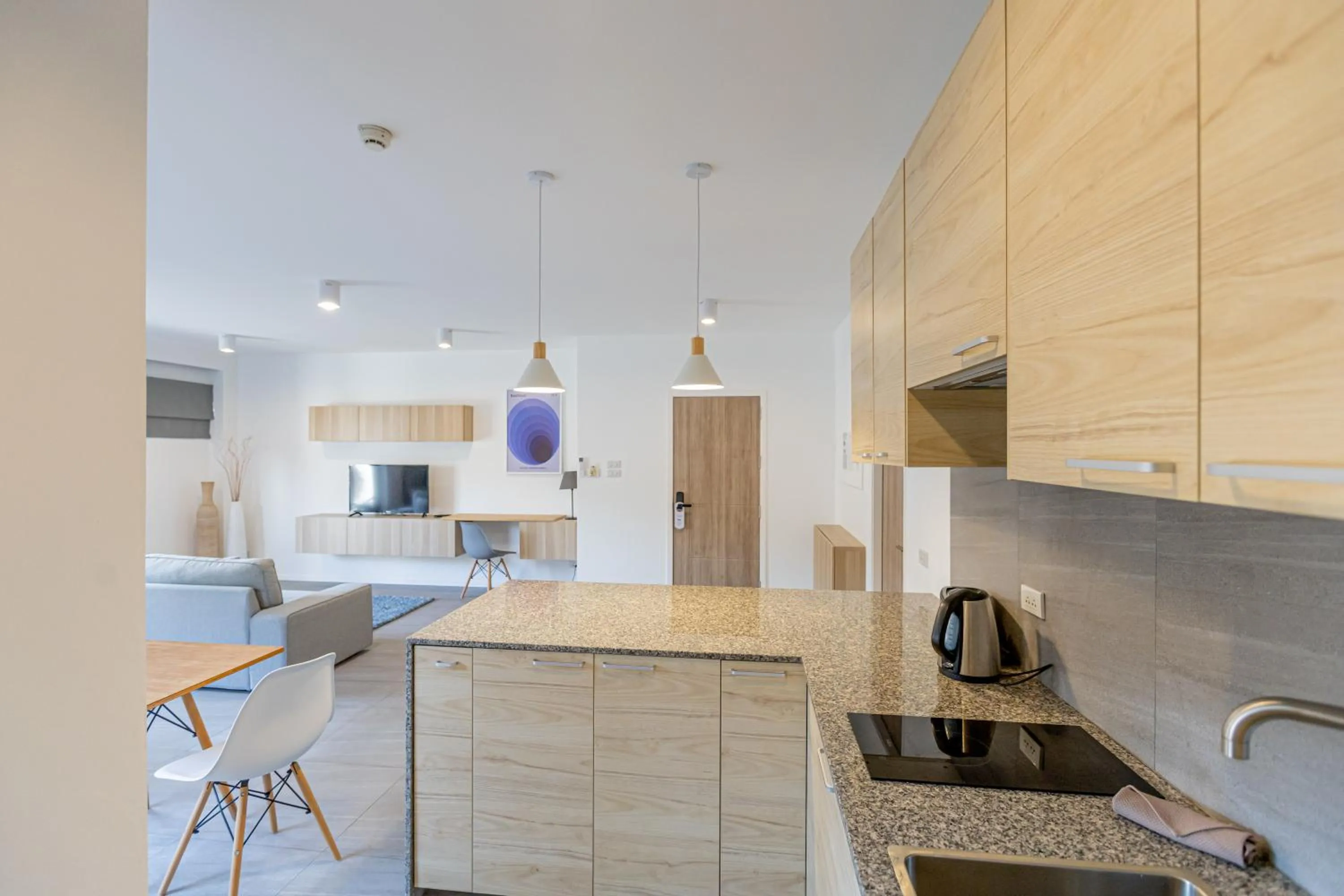 Kitchen or kitchenette in Studio 365 Serviced Apartments