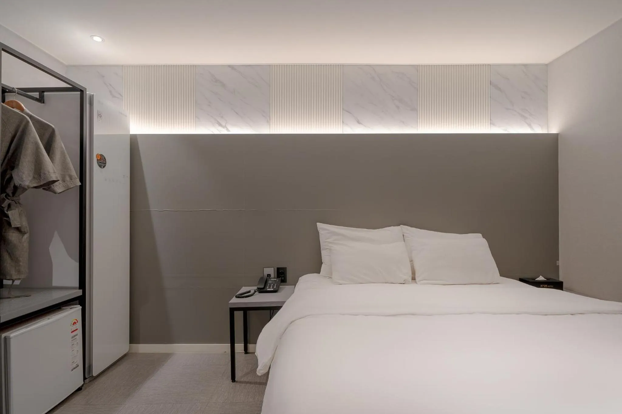 Bed in No25 Hotel Jeonju Sanjeong