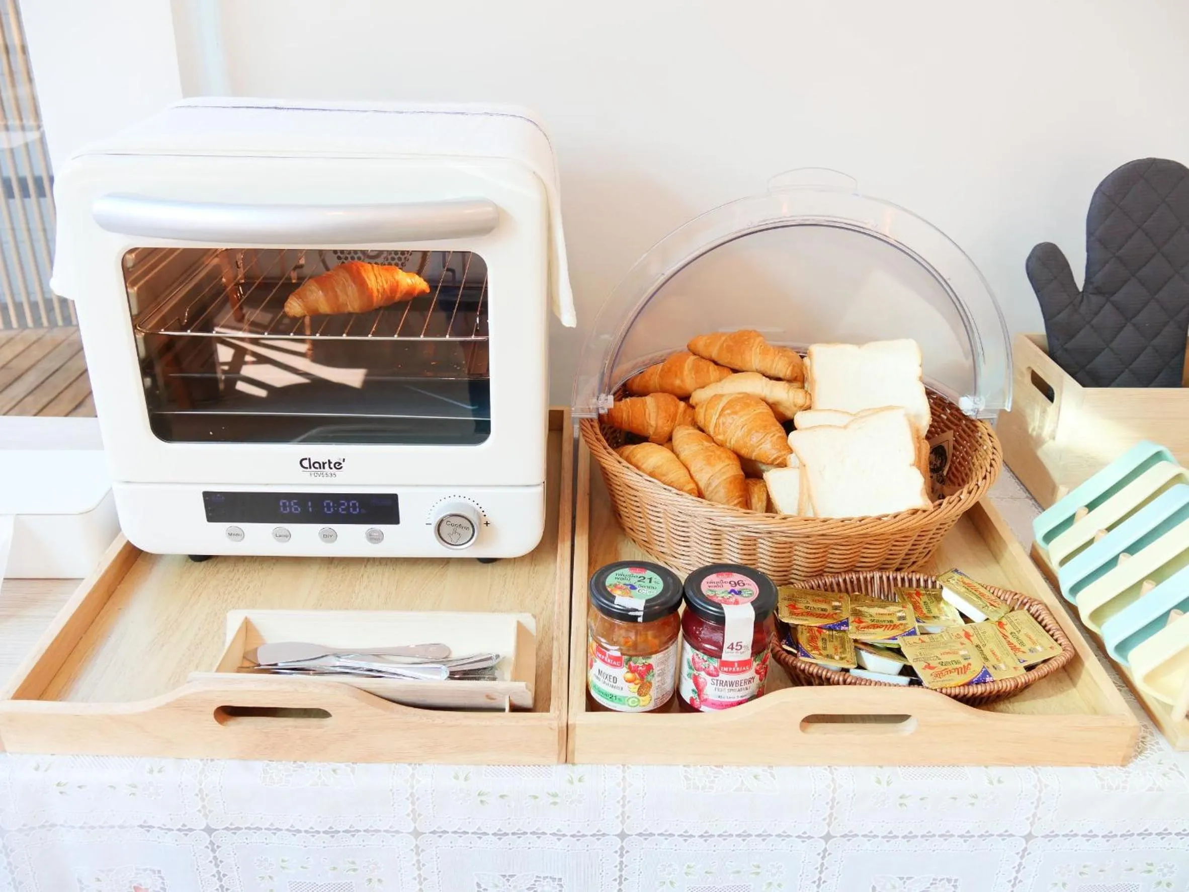 Continental breakfast in The Tint At Phuket Town - SHA Plus
