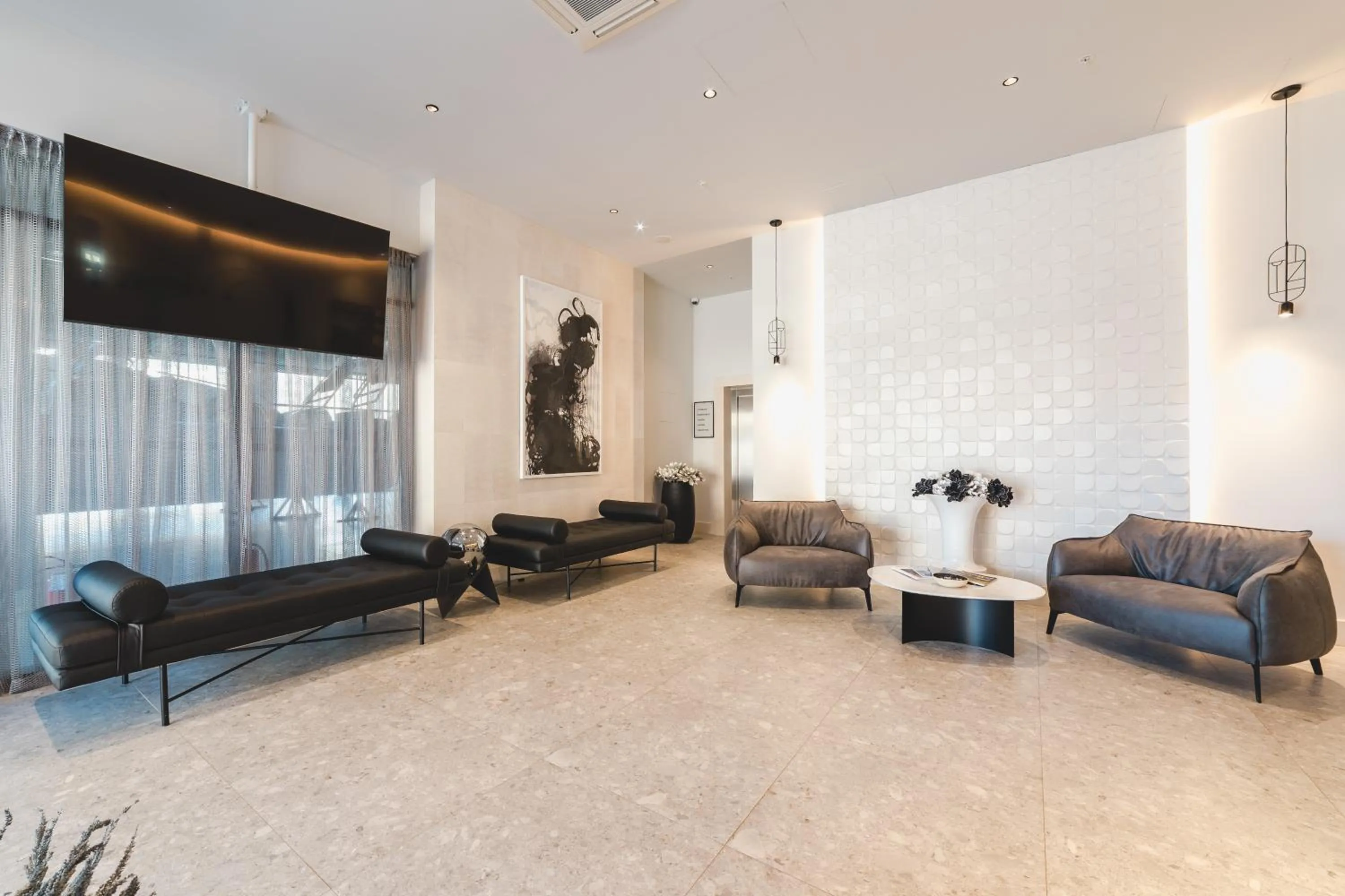 Lobby or reception in Hotel Aurel Coast