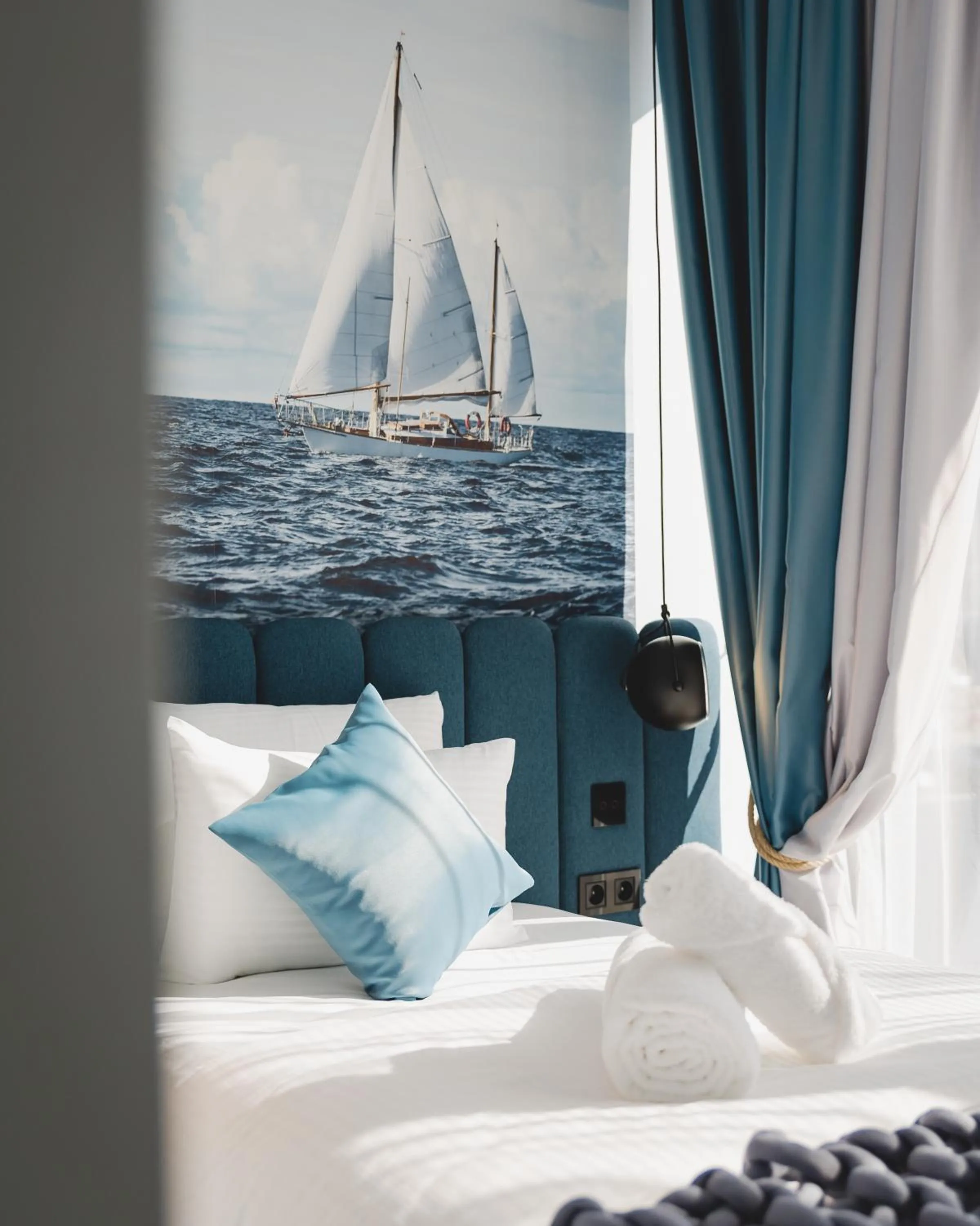 Bed in Hotel Aurel Coast