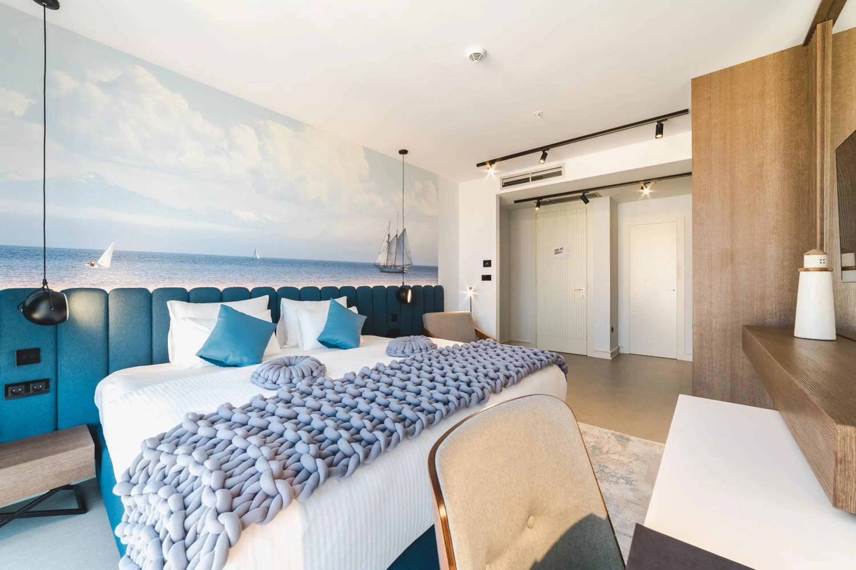 Bed in Hotel Aurel Coast