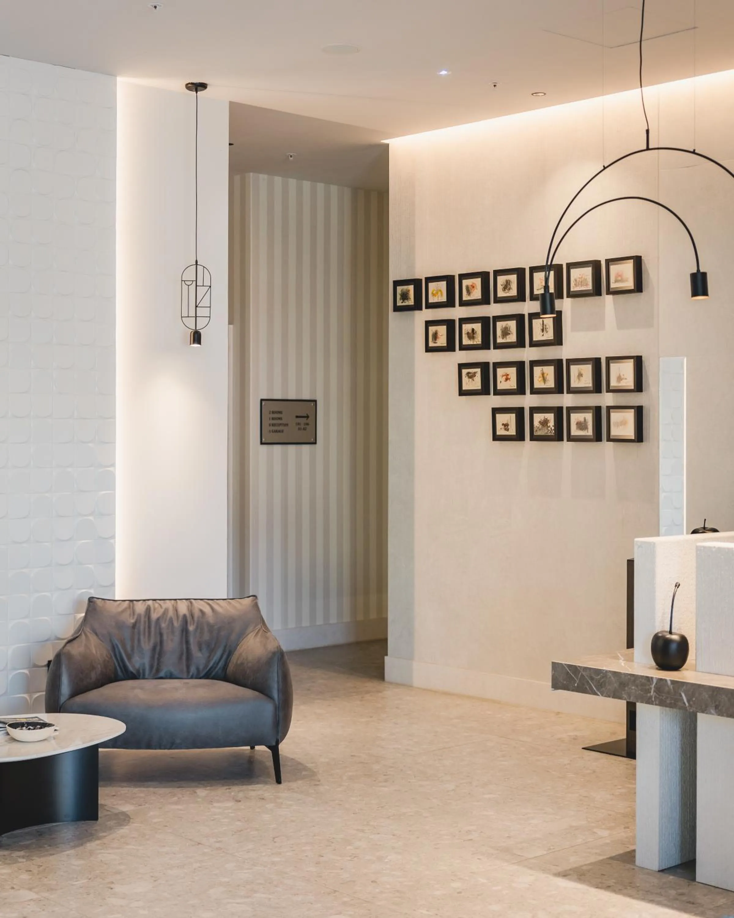 Lobby or reception in Hotel Aurel Coast