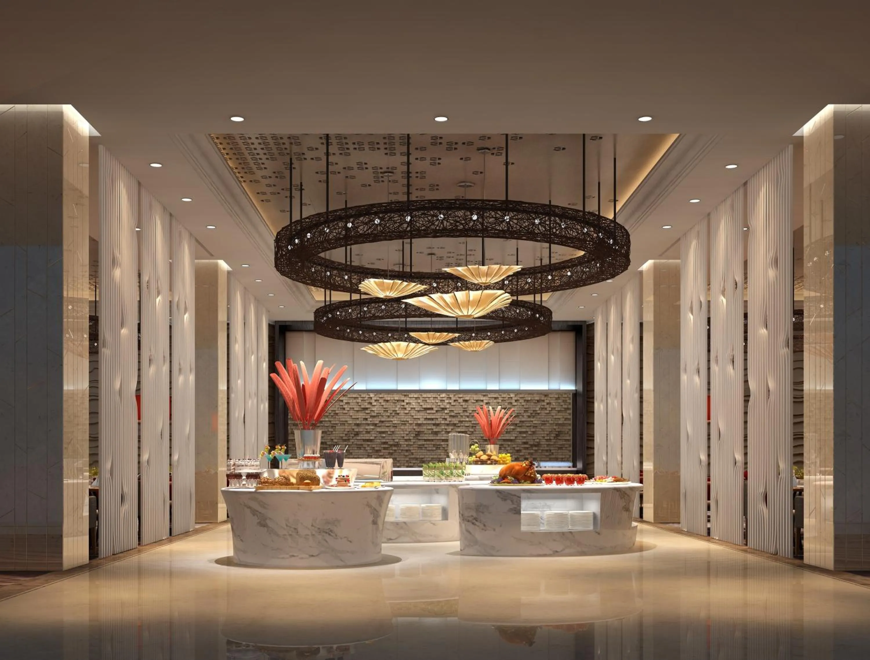 Lobby or reception in Yangzhong Firth Jinling Grand Hotel