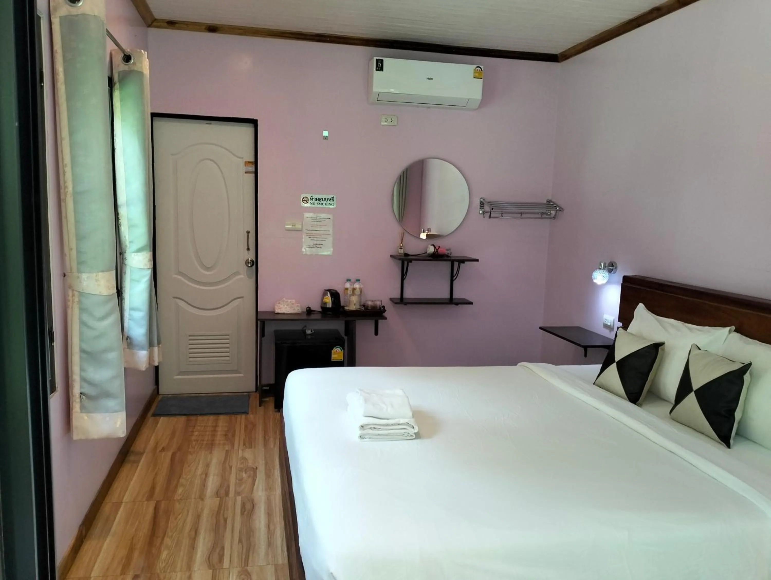 Bedroom, Bed in Khao Sok Palm Garden Resort