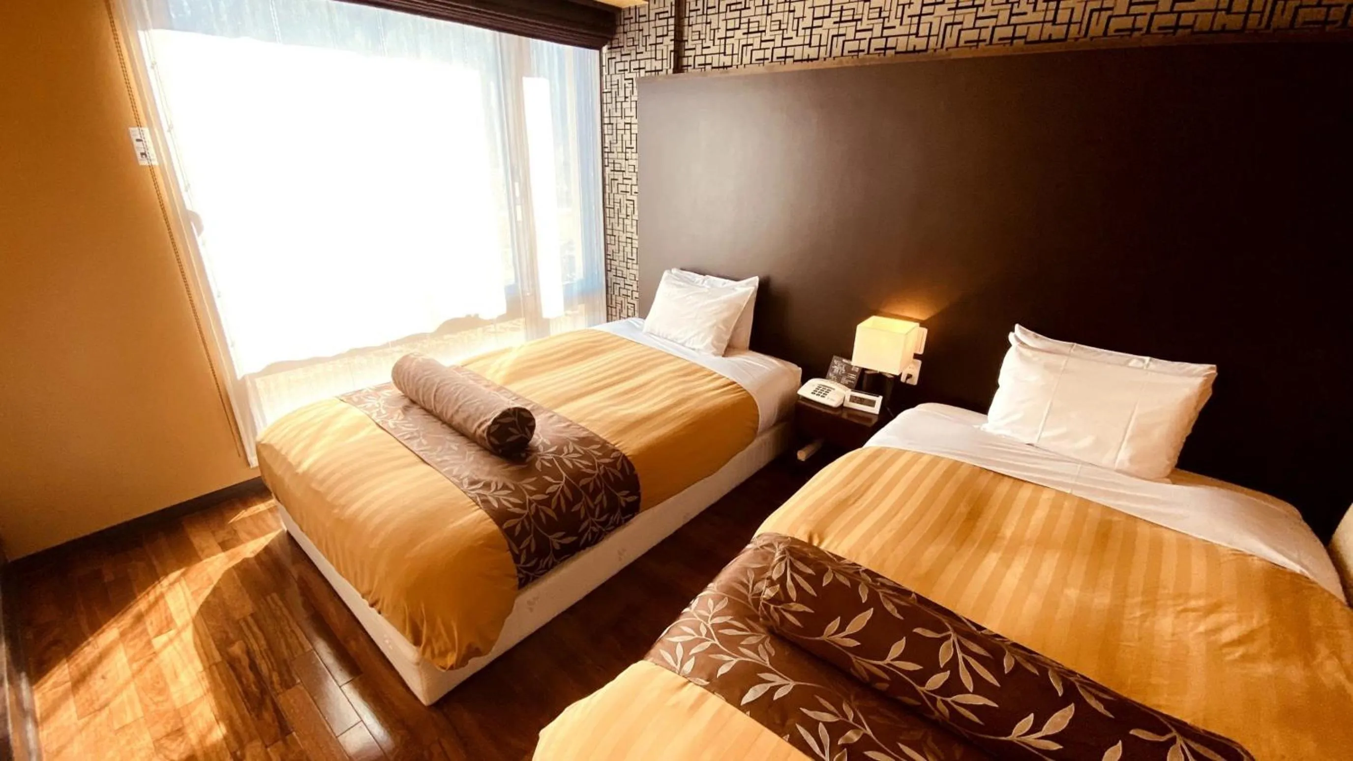 Photo of the whole room, Bed in Hotel Morinokaze Oshuku