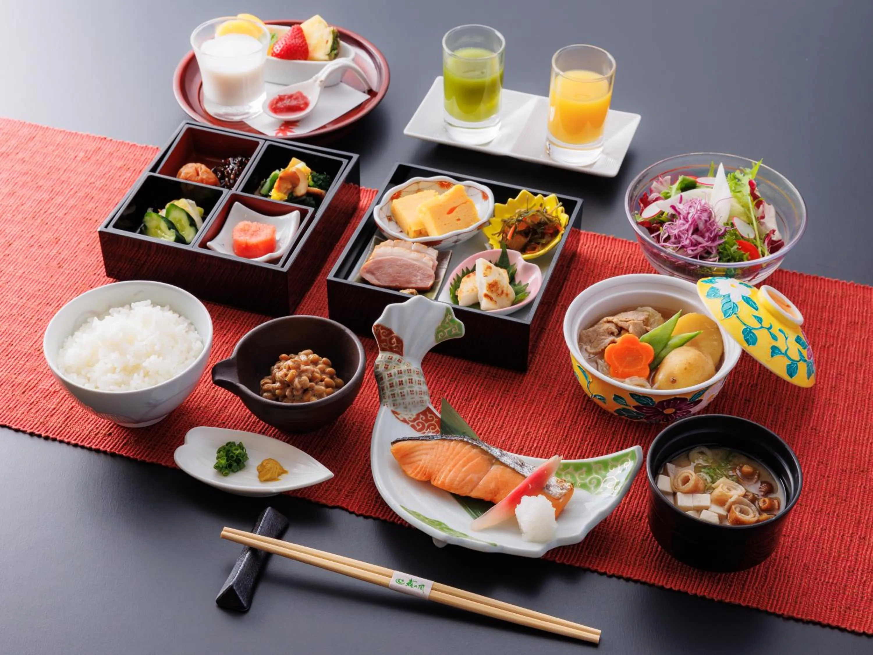 Food in Hotel Morinokaze Oshuku