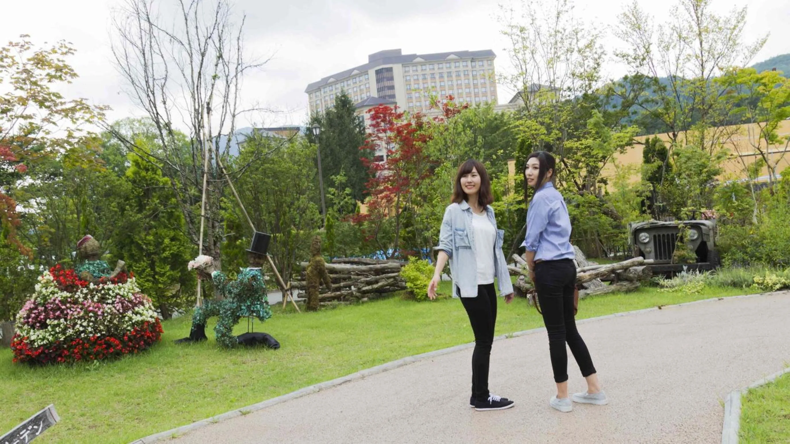 Garden in Hotel Morinokaze Oshuku