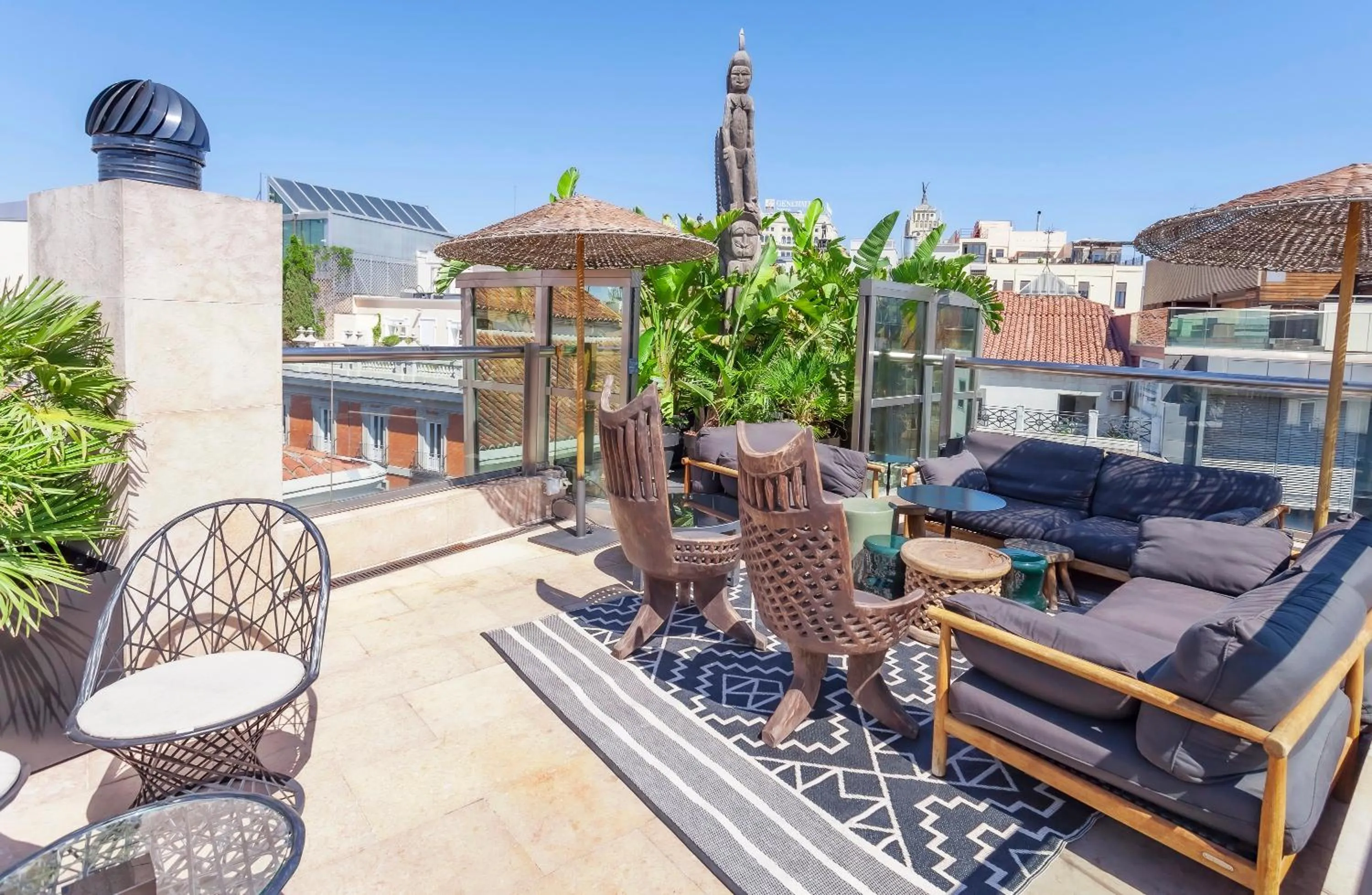 Balcony/Terrace in Hotel Urban, a Small Luxury Hotel of the World