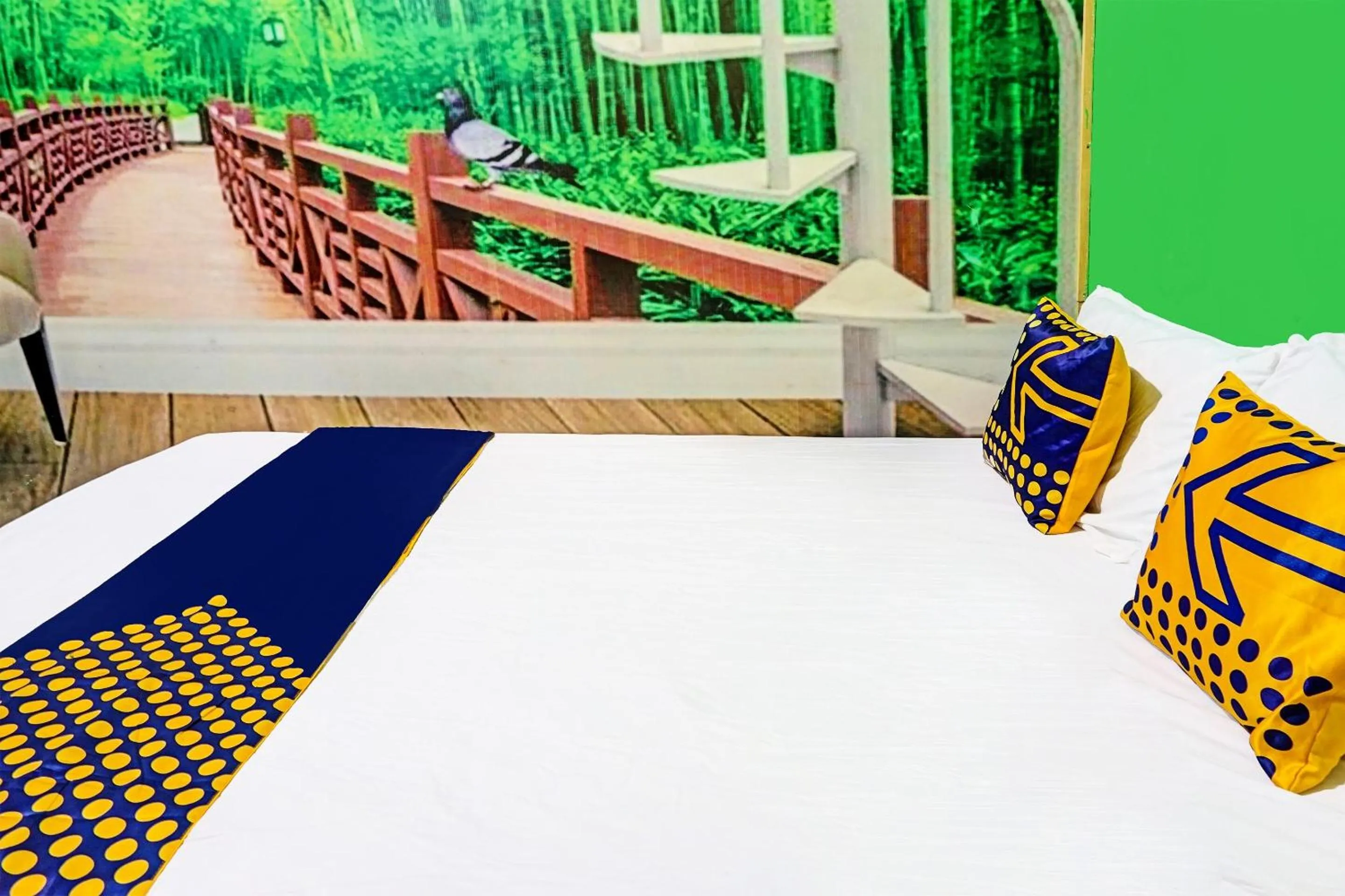 Bedroom in OYO 91697 Nyaman Homestay Syariah