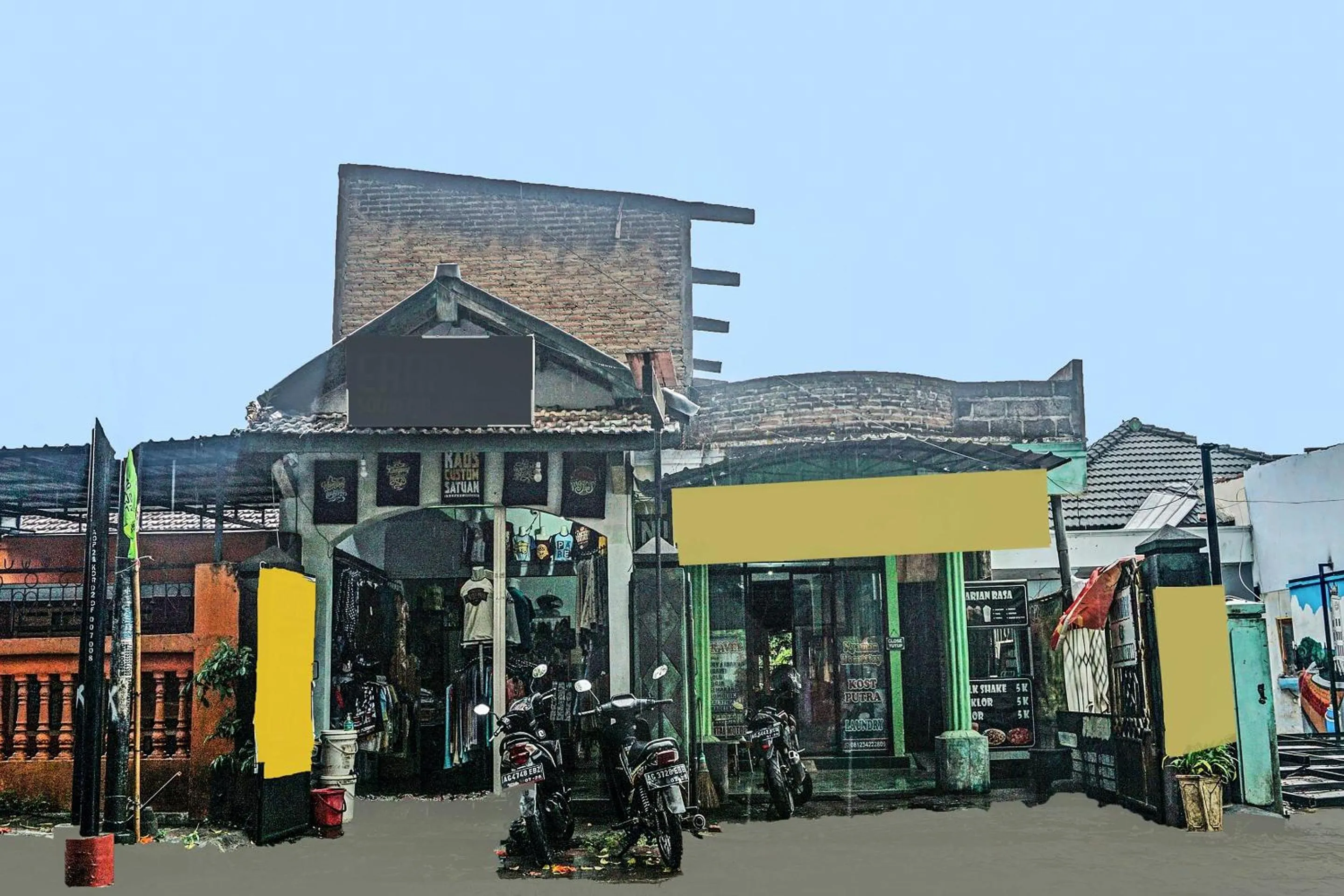 Facade/entrance in OYO 91697 Nyaman Homestay Syariah