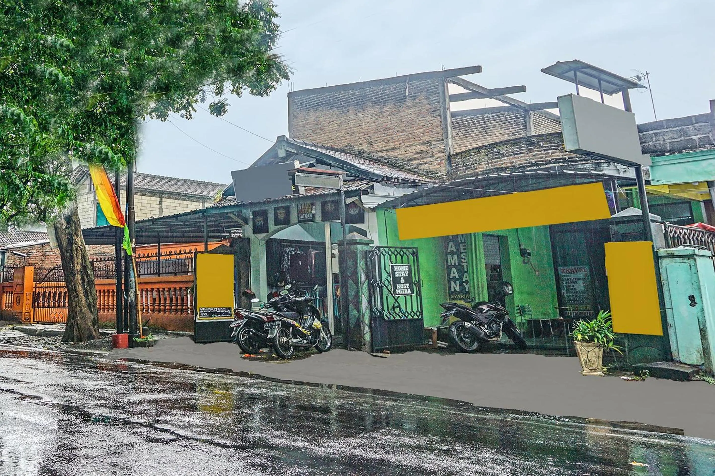 Facade/entrance in OYO 91697 Nyaman Homestay Syariah