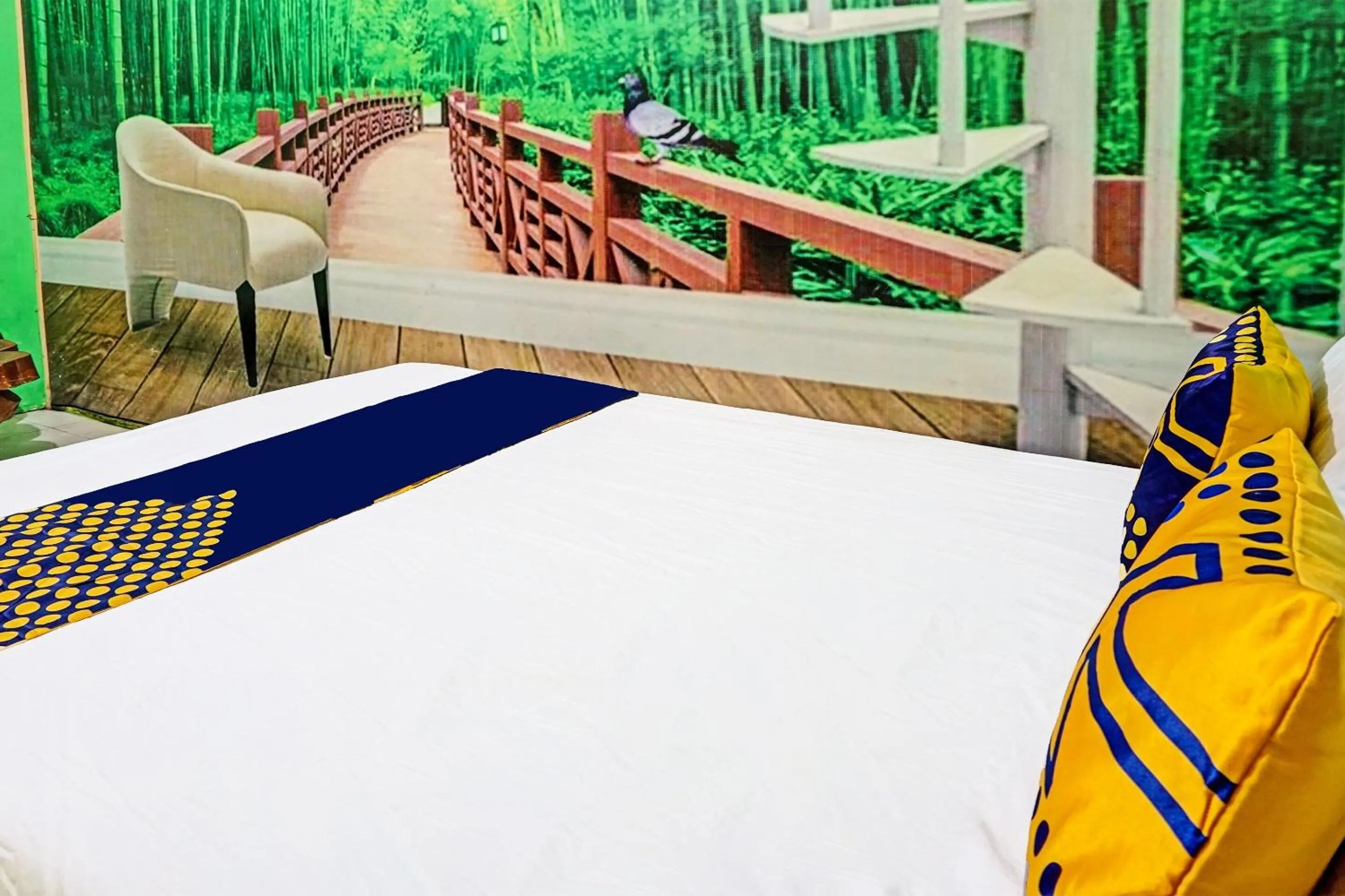 Bedroom in OYO 91697 Nyaman Homestay Syariah