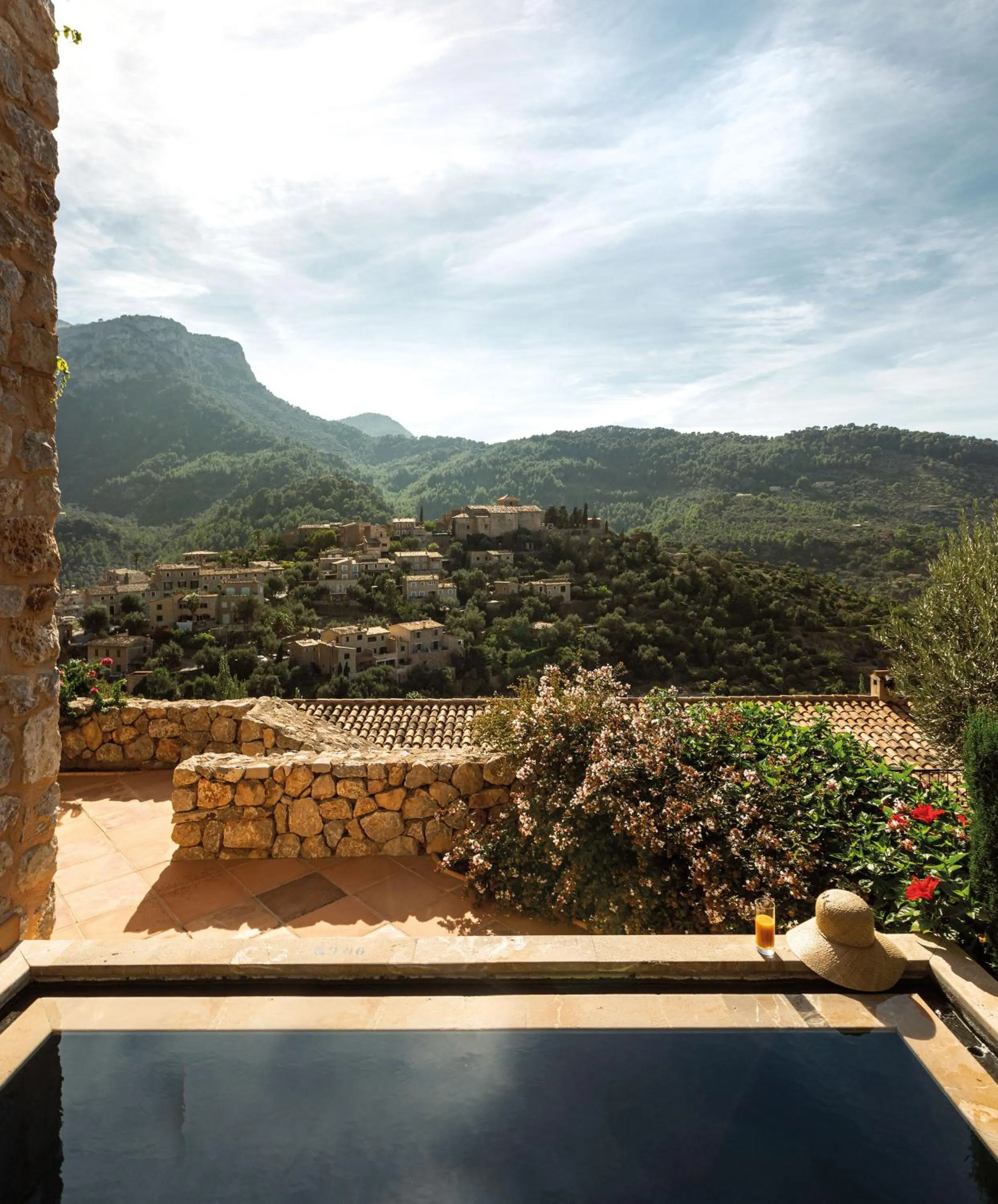 Swimming pool in La Residencia, A Belmond Hotel, Mallorca