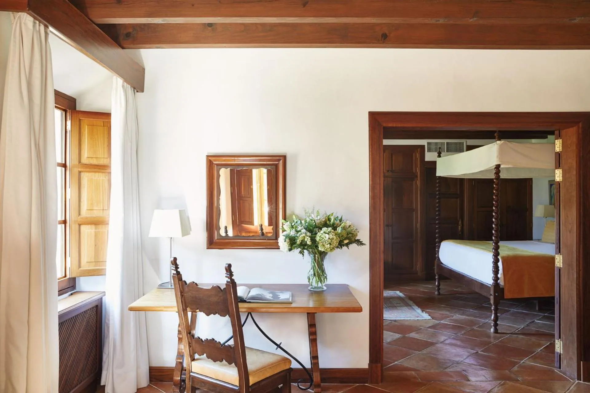 Living room, Bed in La Residencia, A Belmond Hotel, Mallorca
