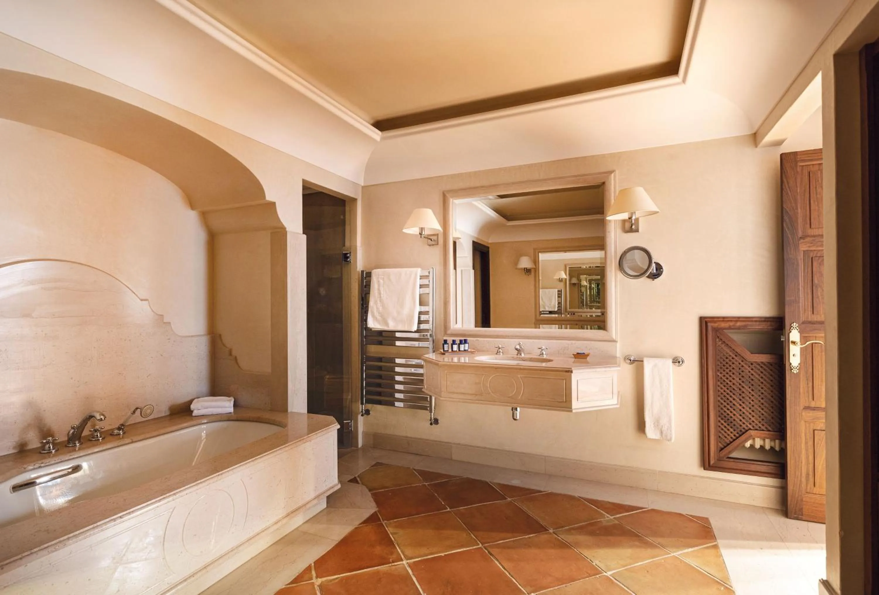 Bathroom in La Residencia, A Belmond Hotel, Mallorca