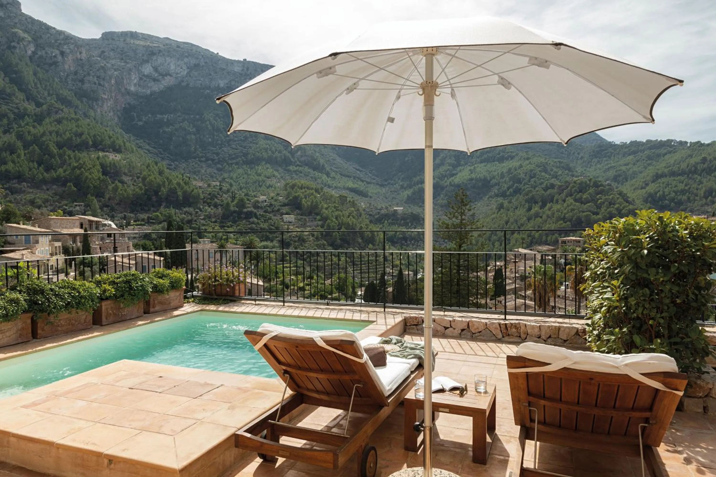 Swimming pool in La Residencia, A Belmond Hotel, Mallorca