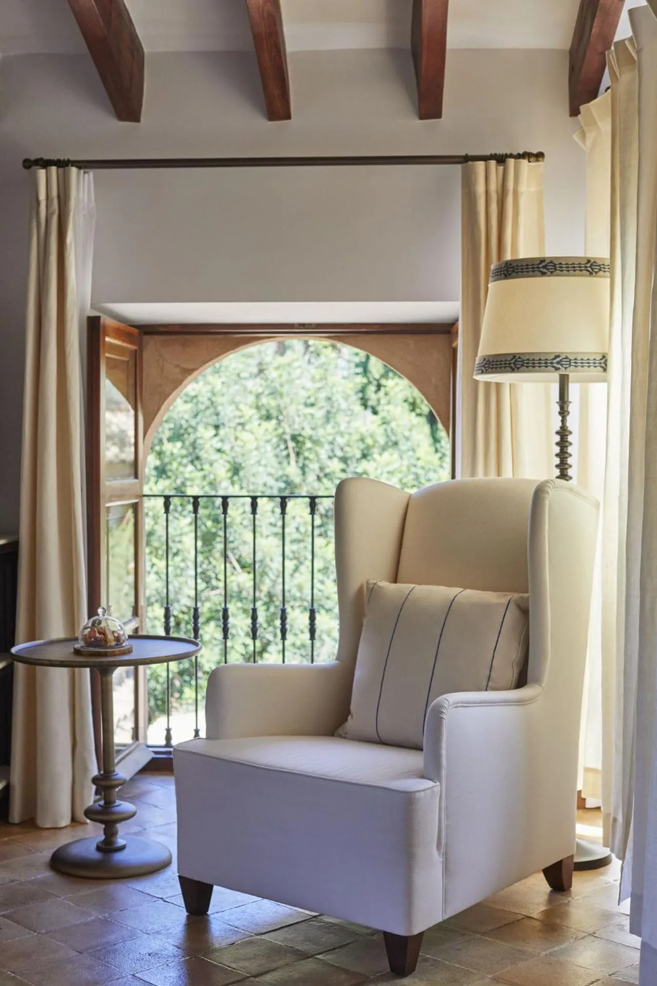 Seating area in La Residencia, A Belmond Hotel, Mallorca