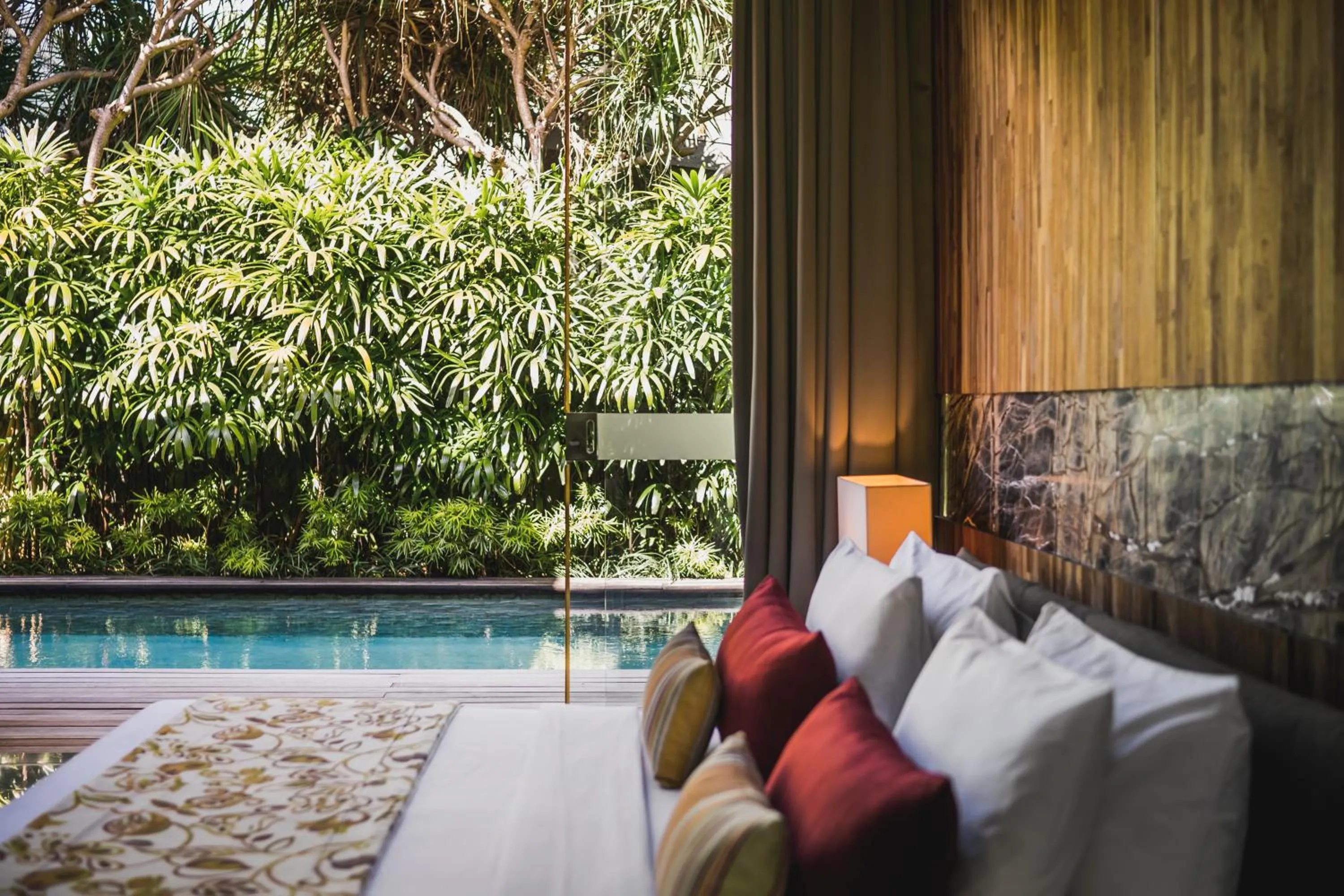 Bed in iVilla by Ekosistem