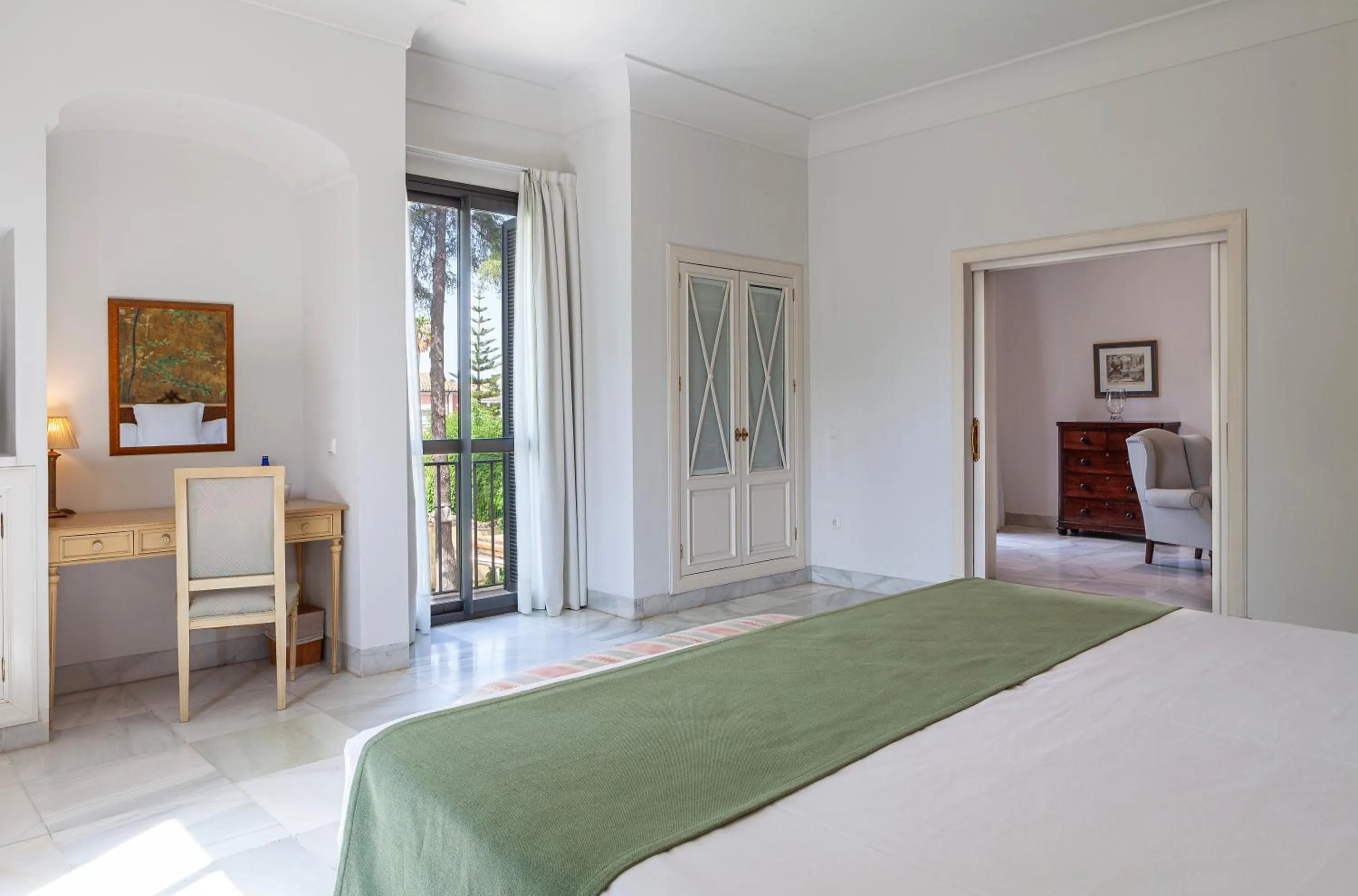 Living room, Bed in Villa Jerez
