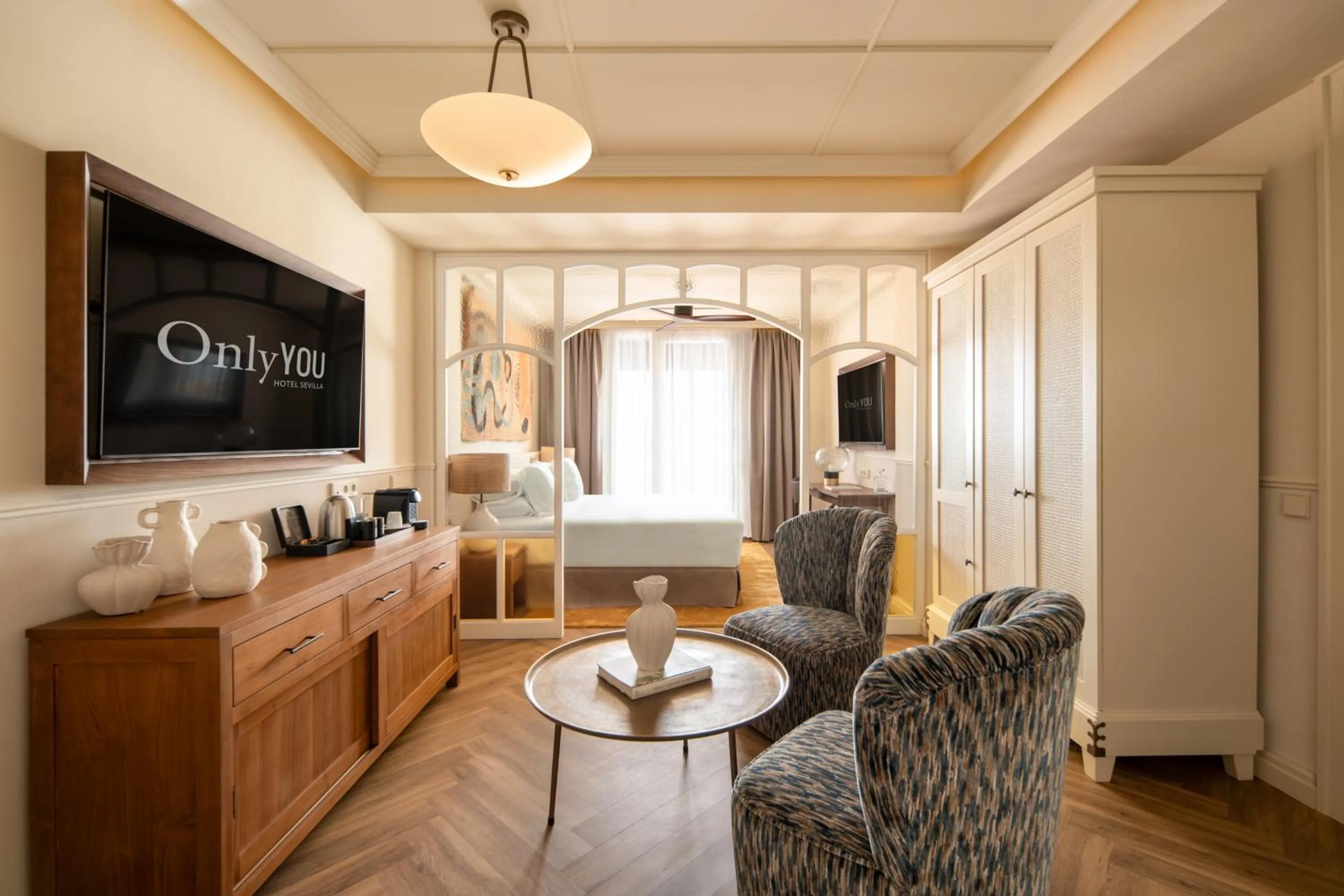 Seating area in Only YOU Hotel Sevilla