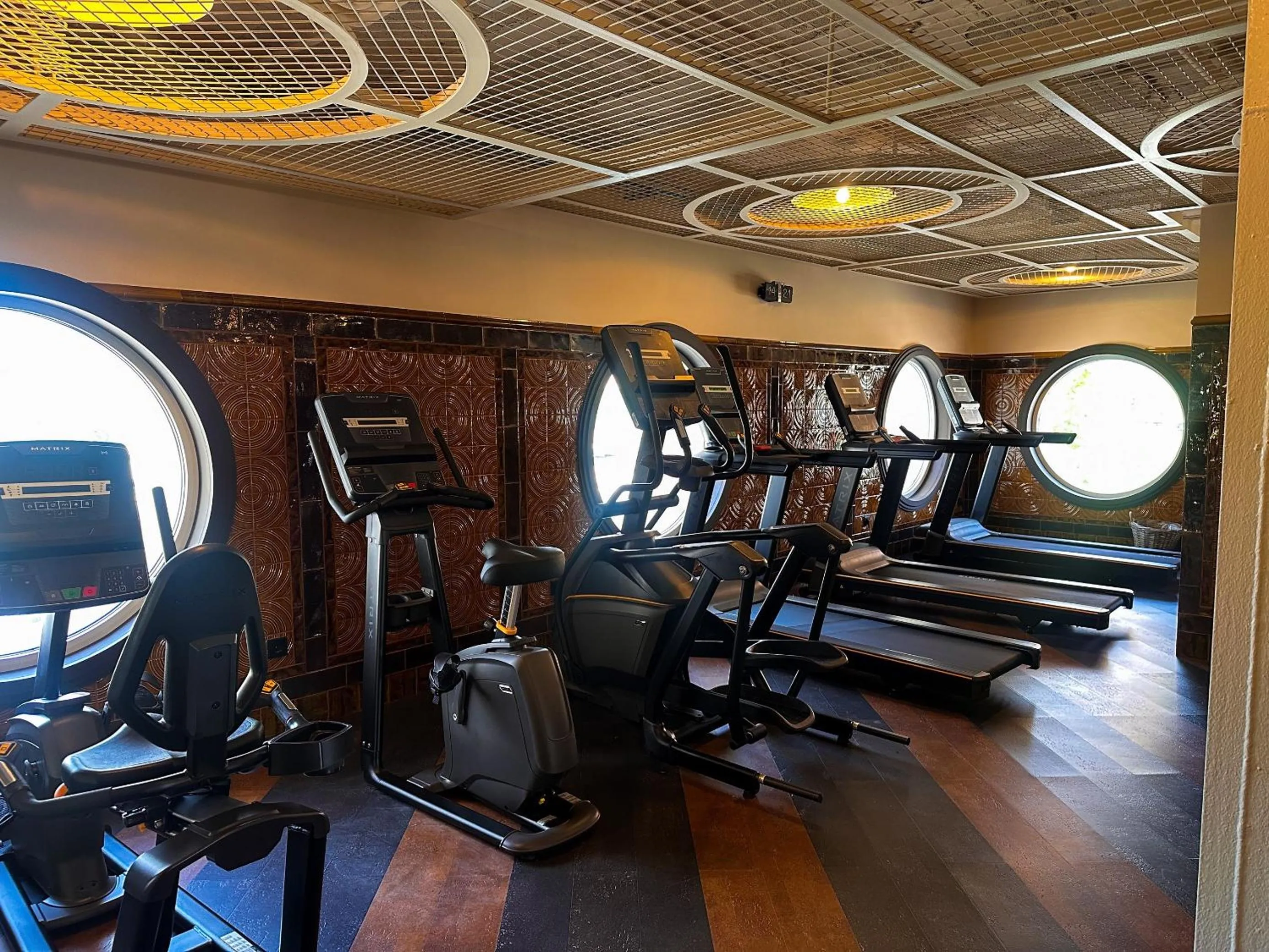 Fitness centre/facilities in Only YOU Hotel Sevilla