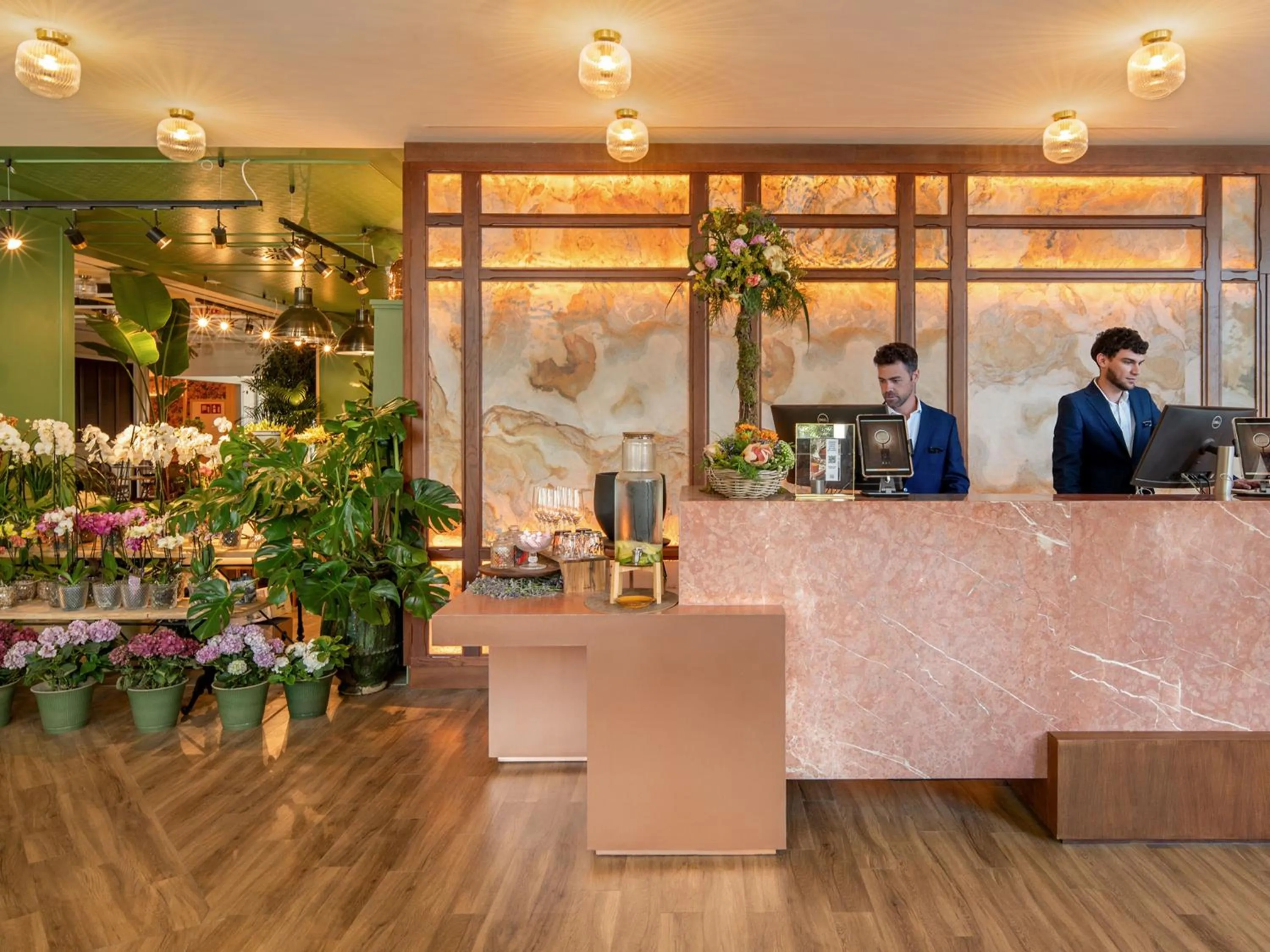 Lobby or reception in Only YOU Hotel Sevilla