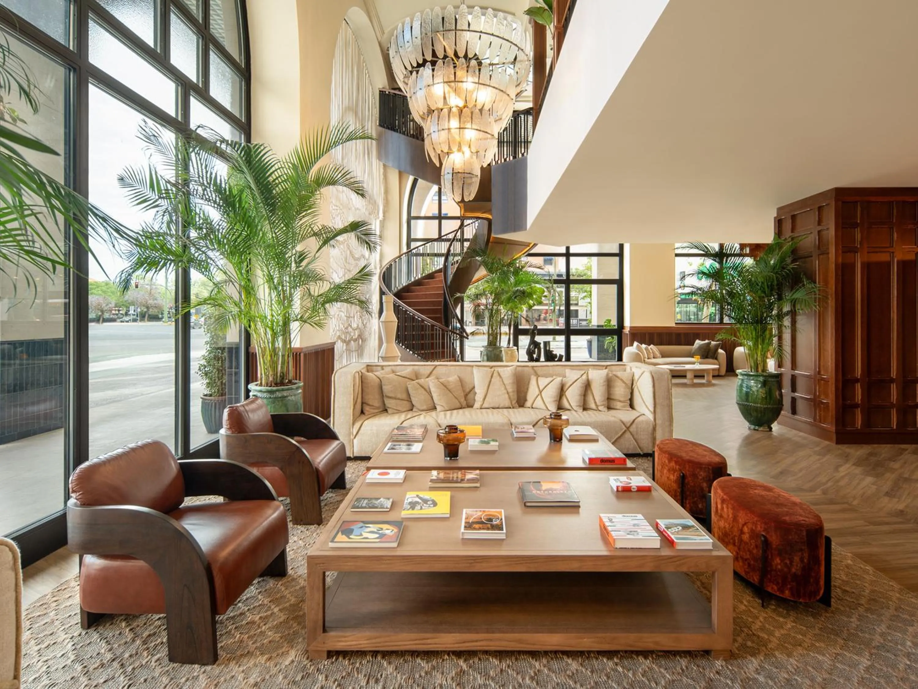 Lobby or reception in Only YOU Hotel Sevilla