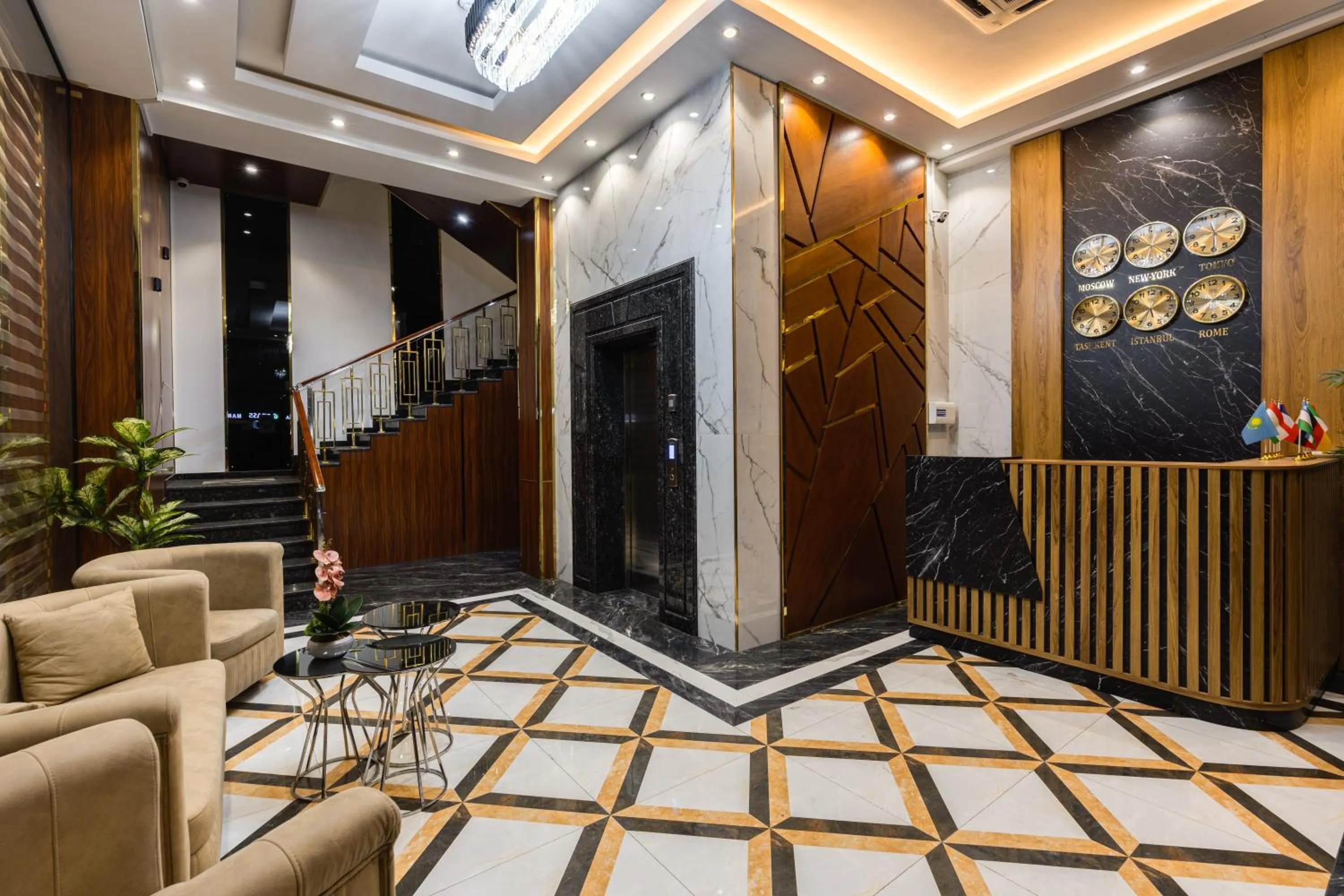 Lobby or reception in Reikartz ABIS Tashkent