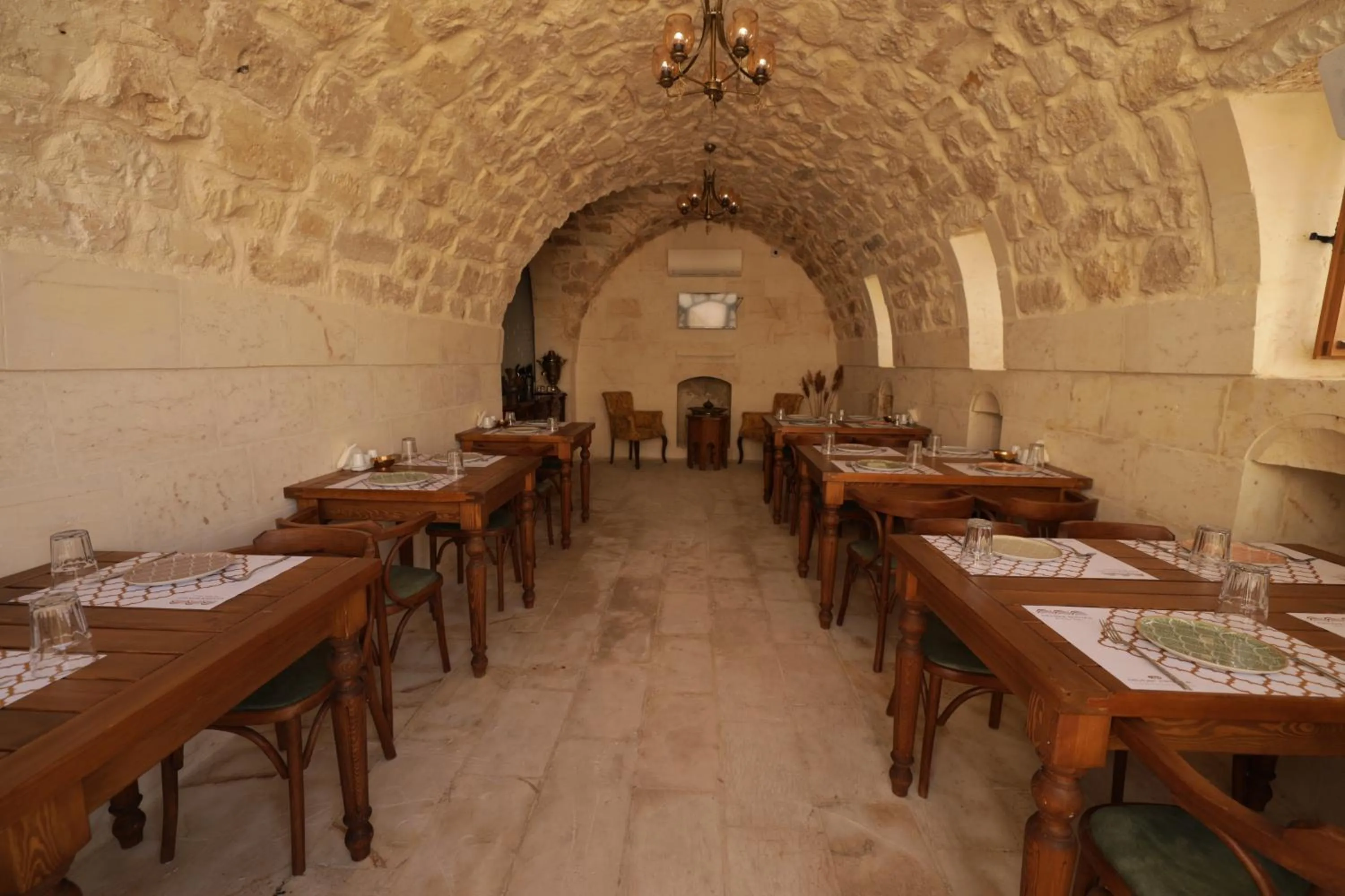Dining area in CEVHER KONAĞI