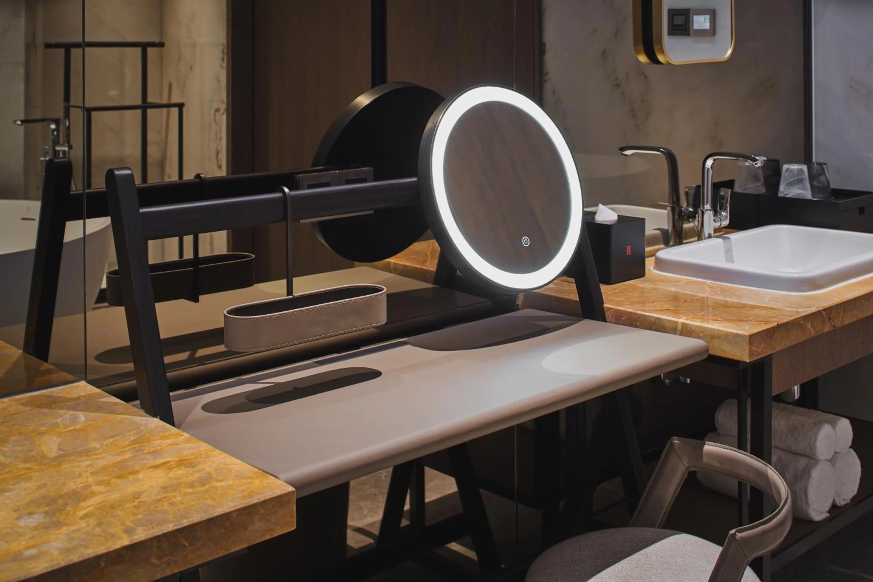 Bathroom in HUALUXE Kunshan Huaqiao, an IHG Hotel