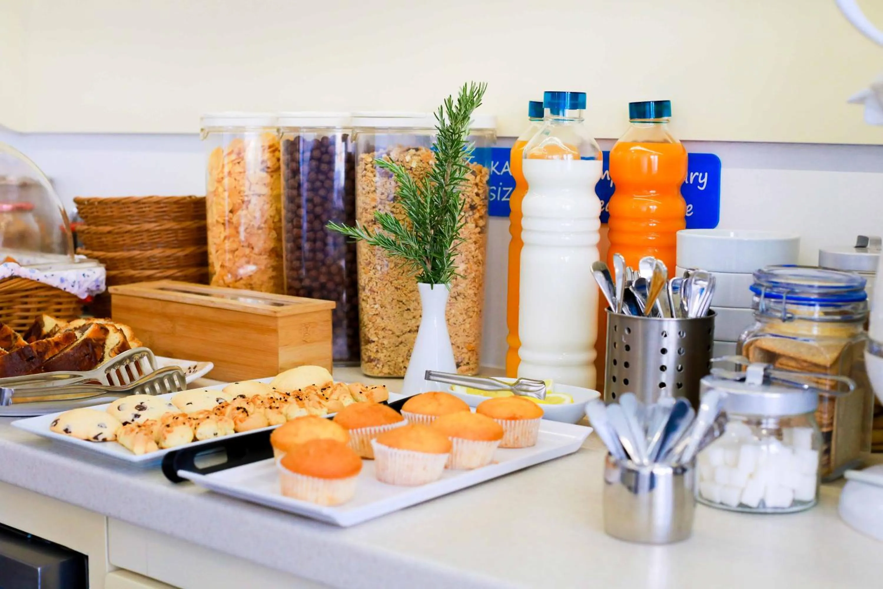 Food close-up in Minu Hotel