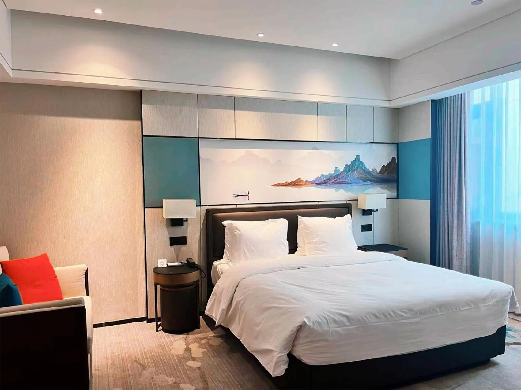Bed in Holiday Inn Express Cangzhou High-Tech Zone by IHG