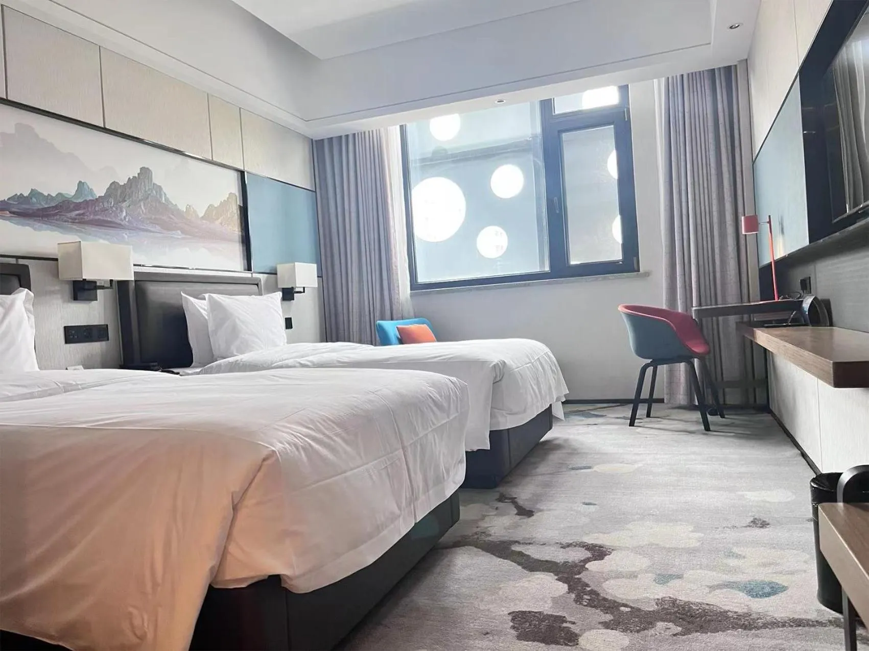 Bed in Holiday Inn Express Cangzhou High-Tech Zone by IHG