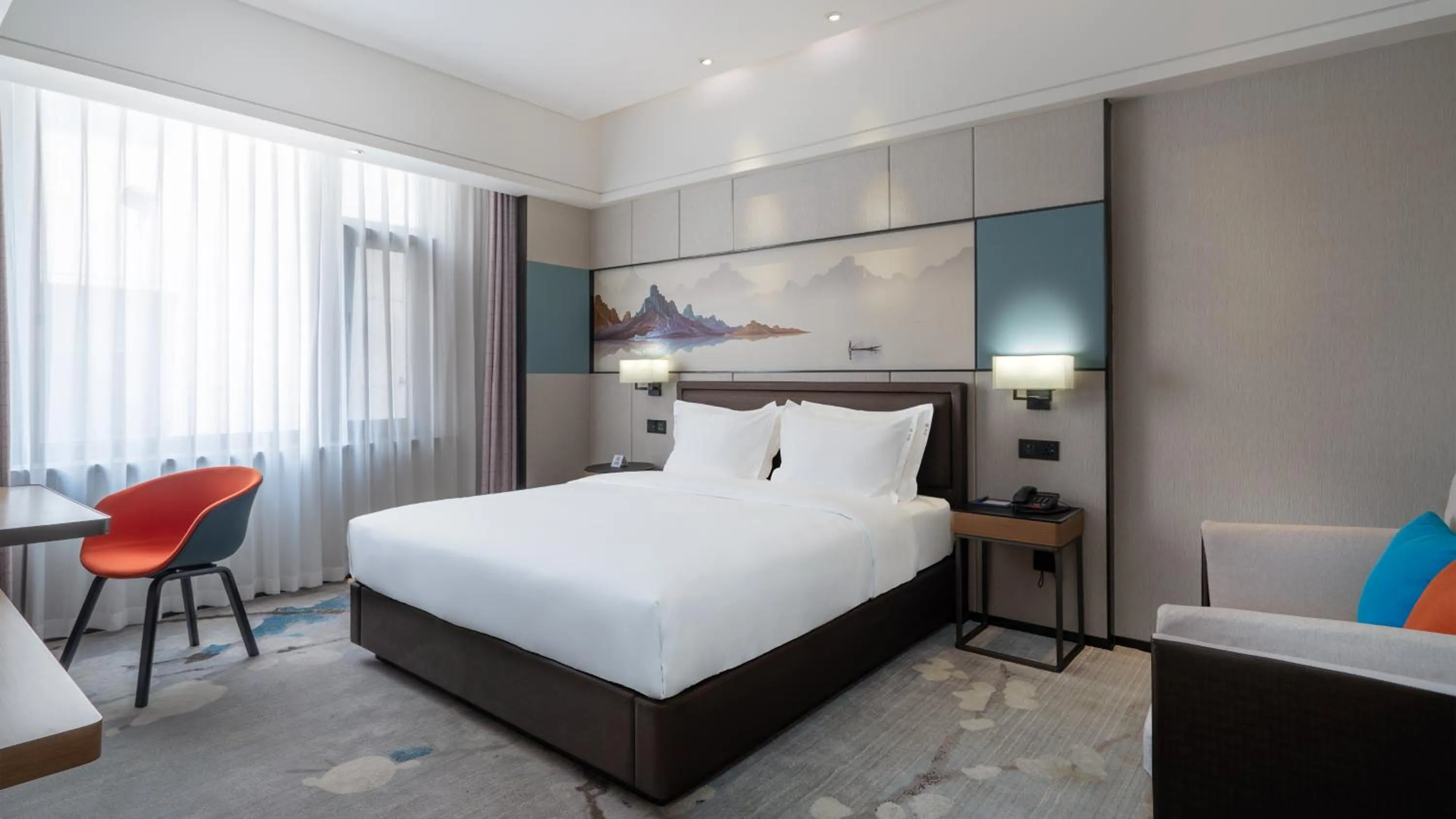Bed in Holiday Inn Express Cangzhou High-Tech Zone by IHG