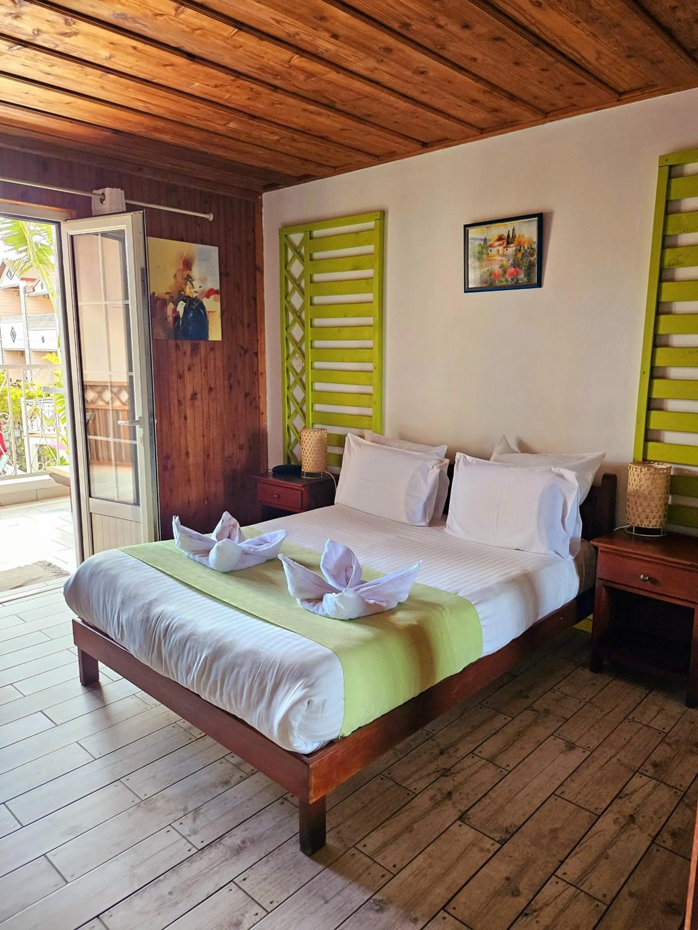 Bed in Hotel Des Neiges