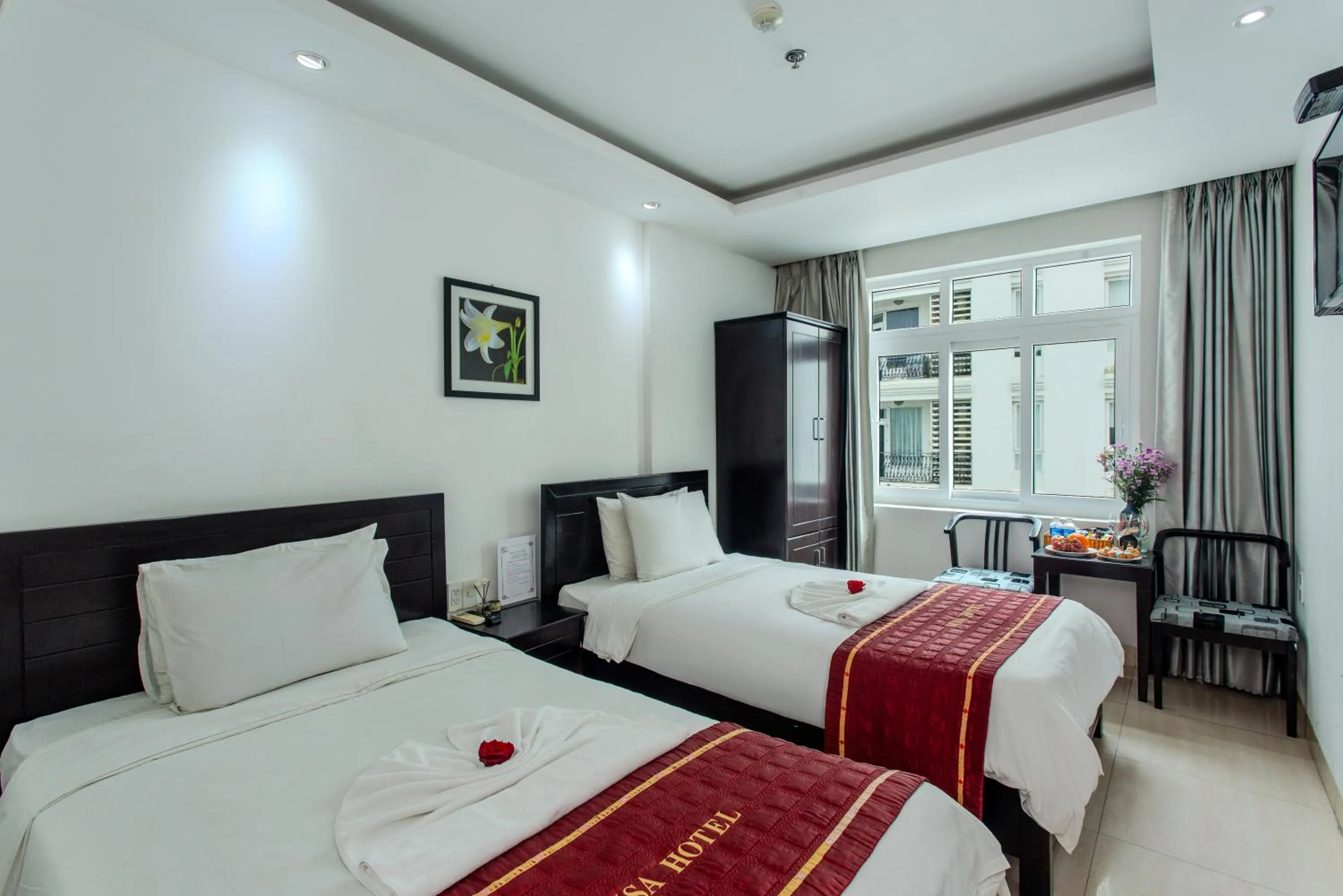 Bed in Misa Hotel Da Nang