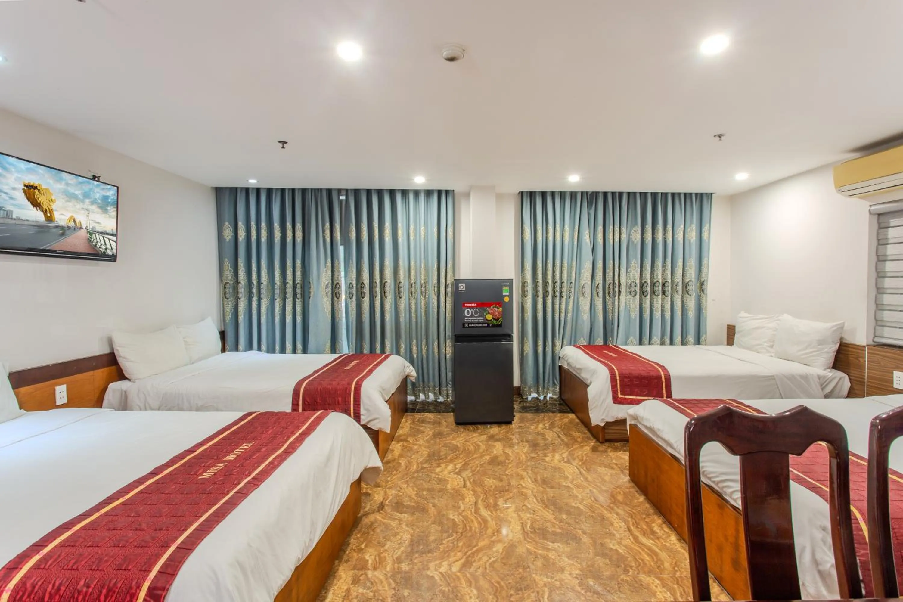 TV and multimedia, Bed in Misa Hotel Da Nang