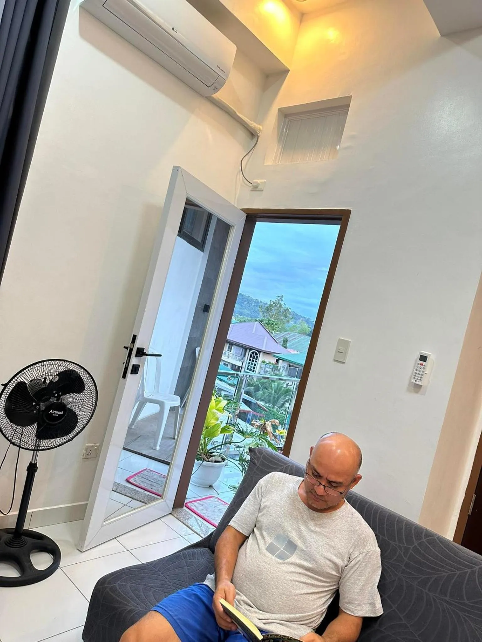 Seating area in Burj Calapan